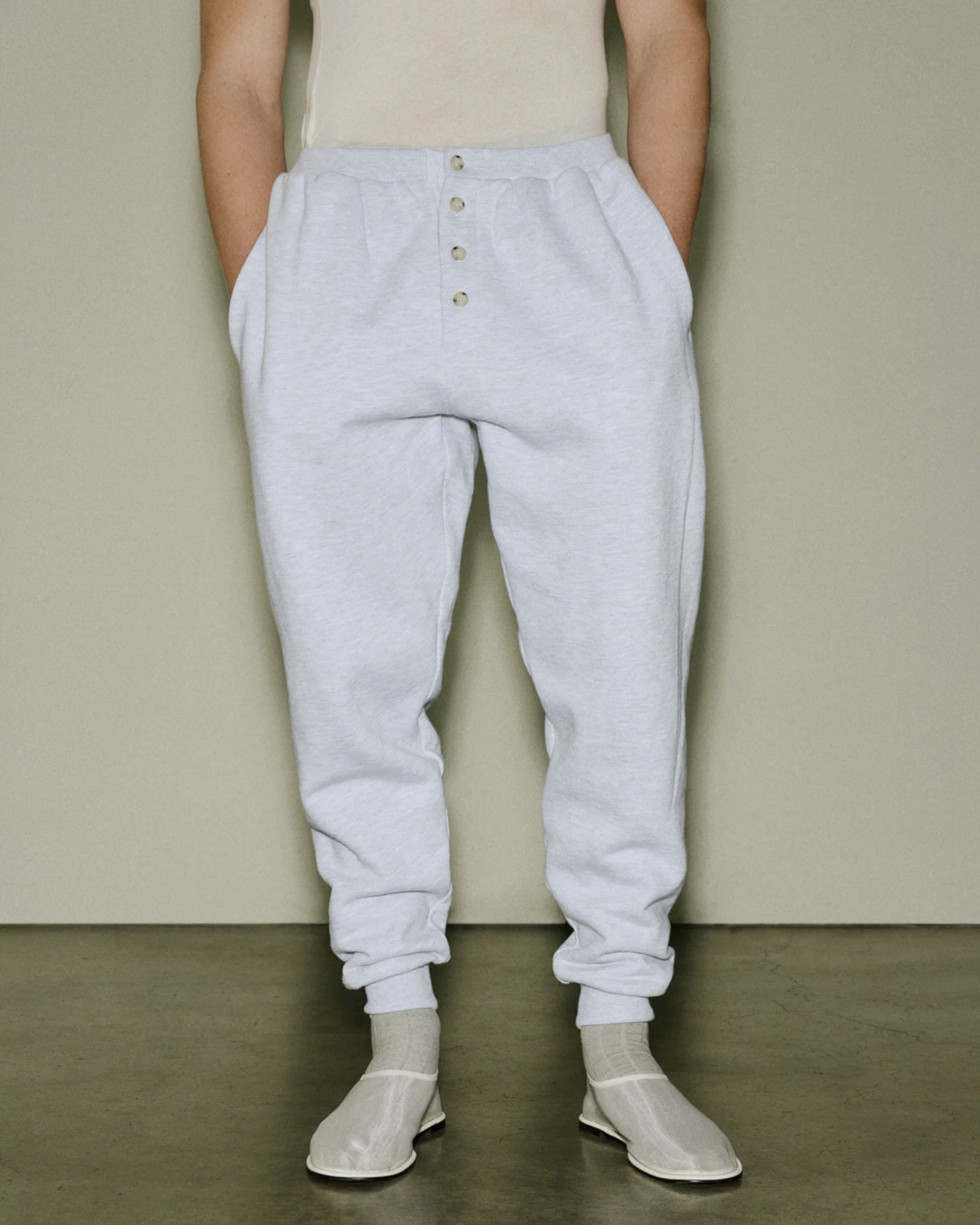 Cadet Sweat Heather Grey - Image 1
