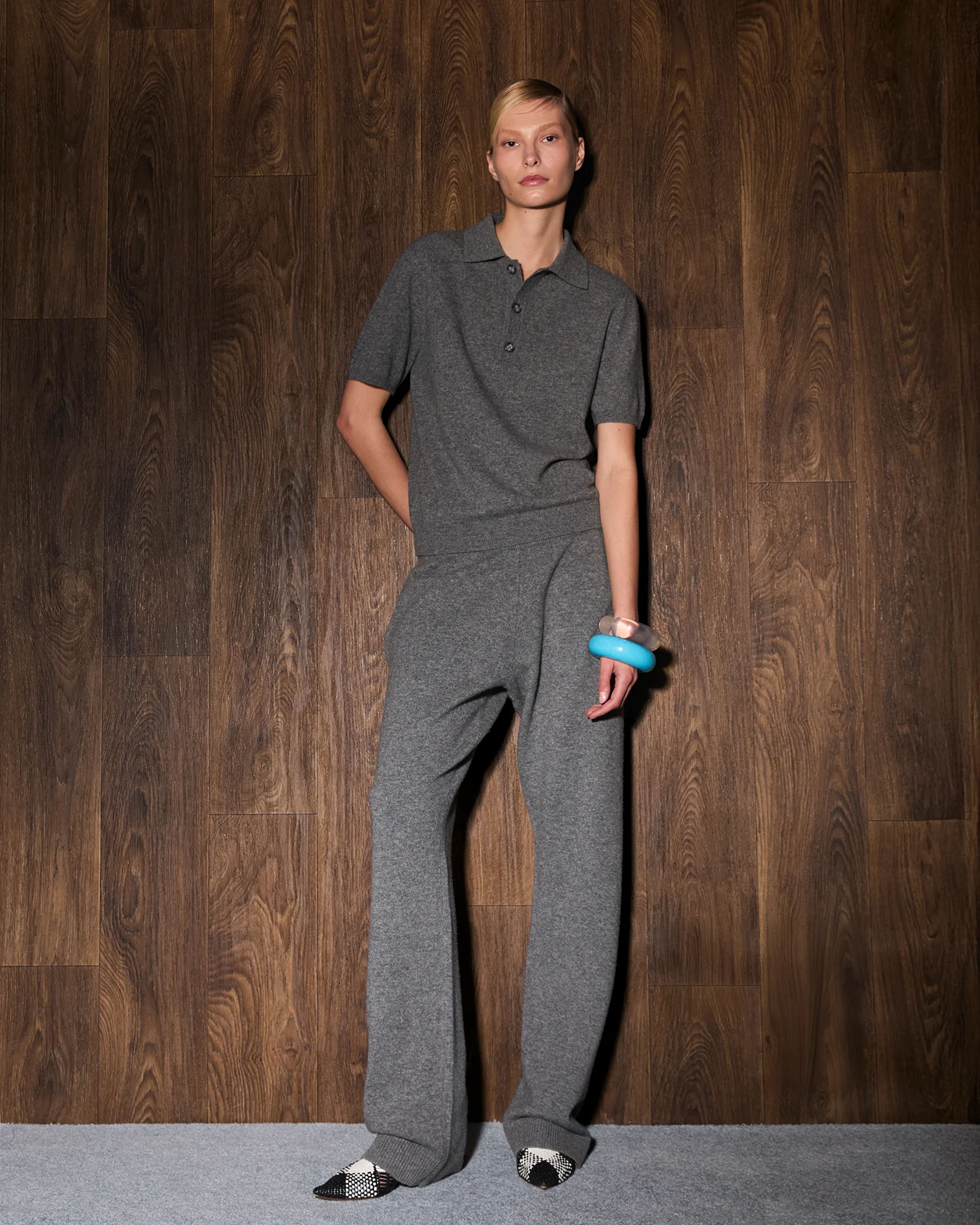 Knit Lounge Pant Concrete - Image 4