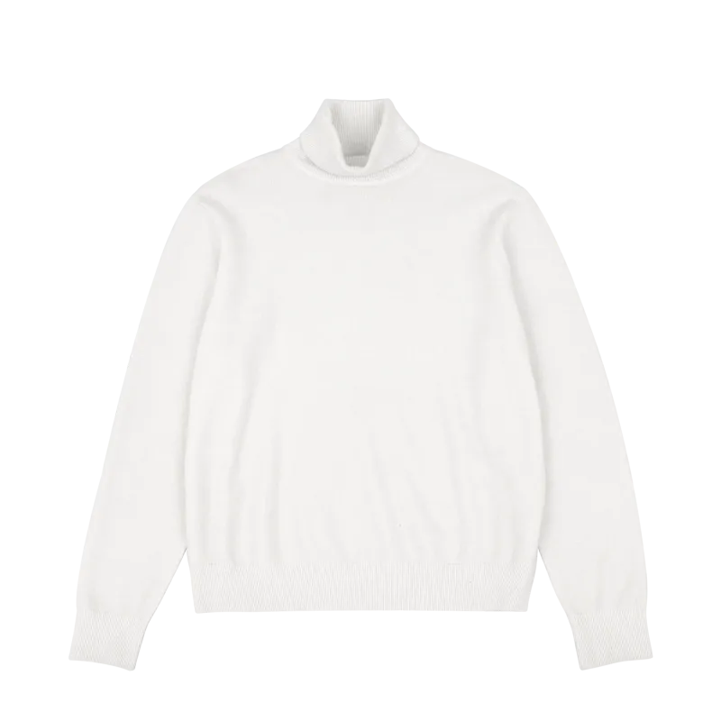 knit-turtleneck-bone garment view