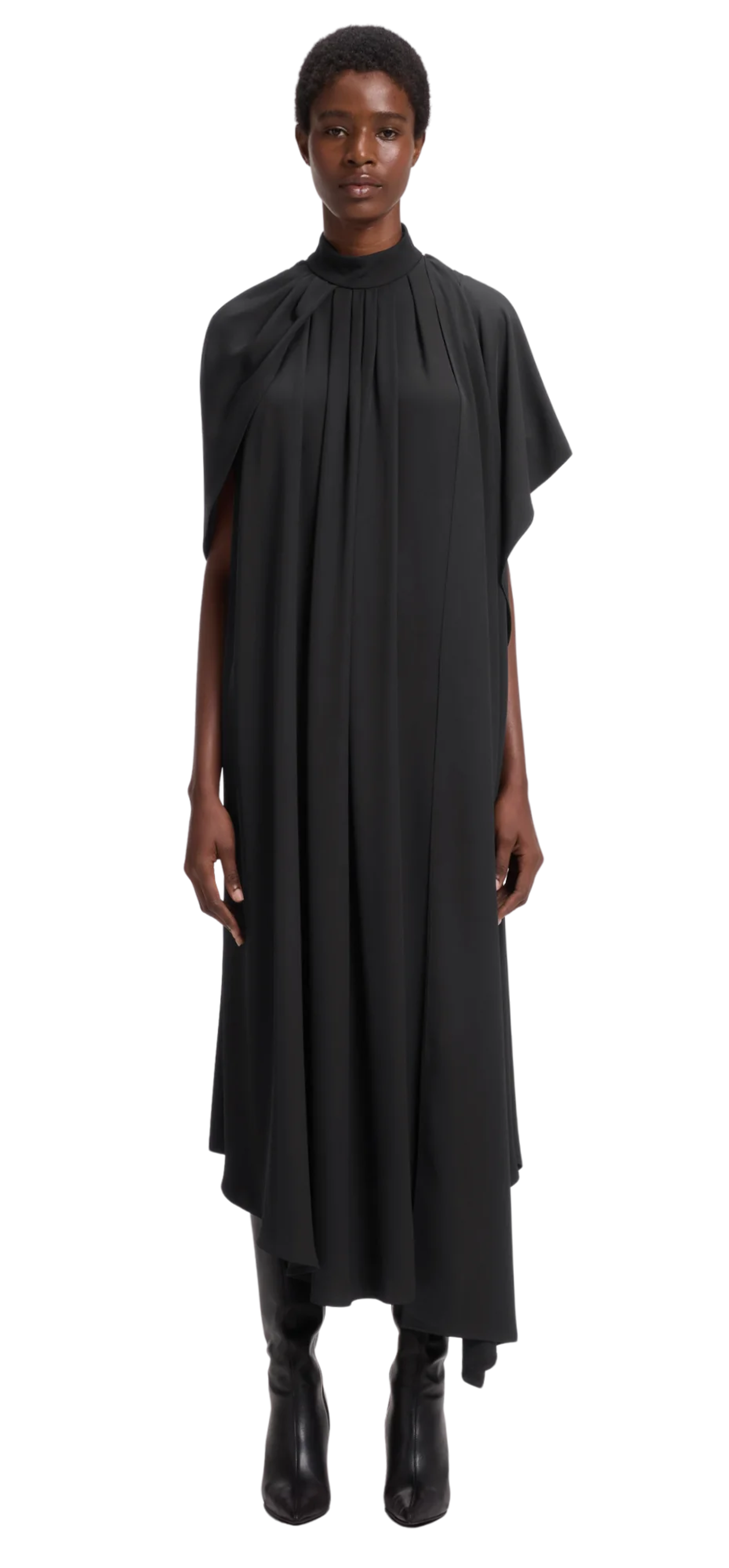 hugo-x-entire-studios-cape-dress character front view