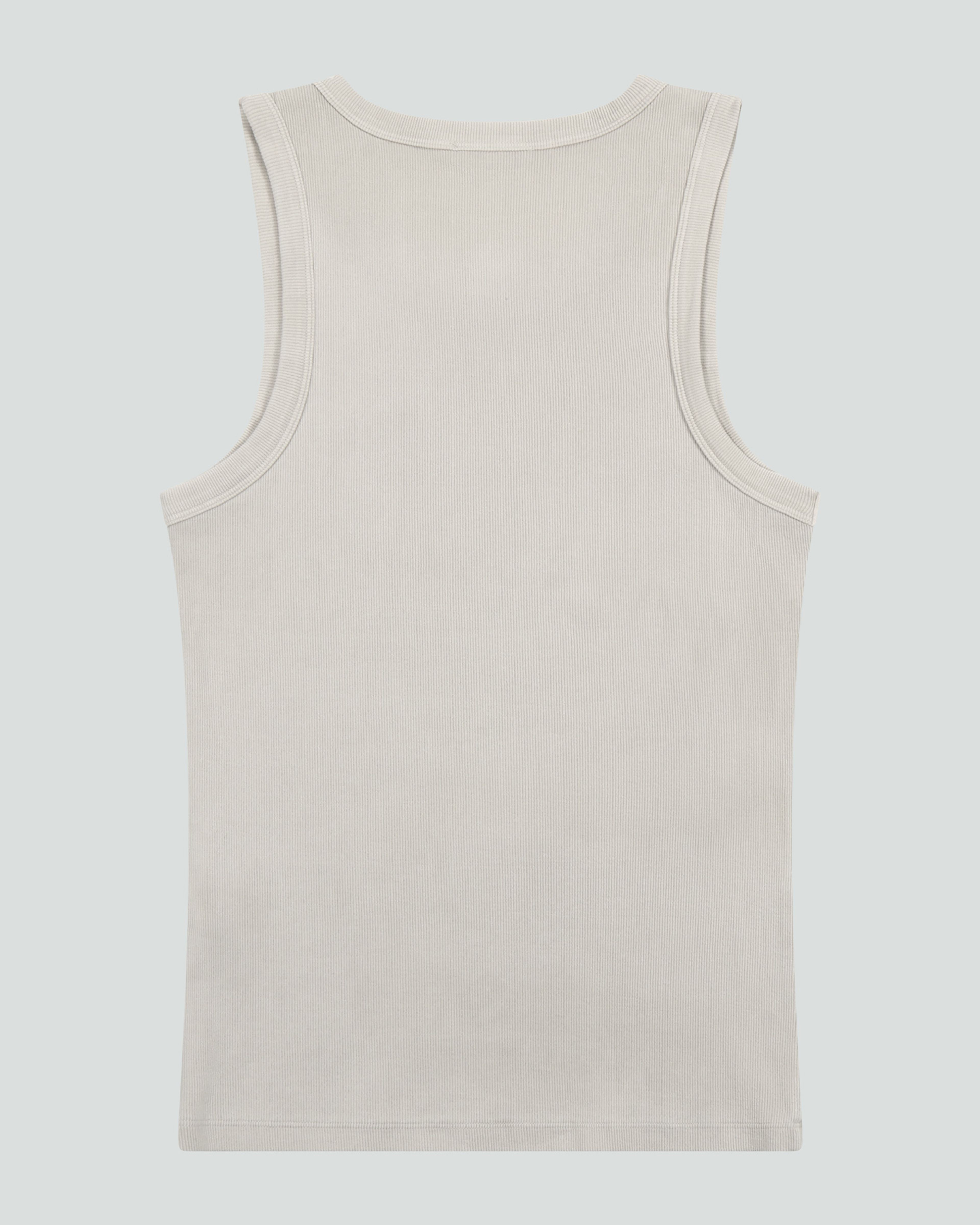 Rib Tank Off White - Image 4