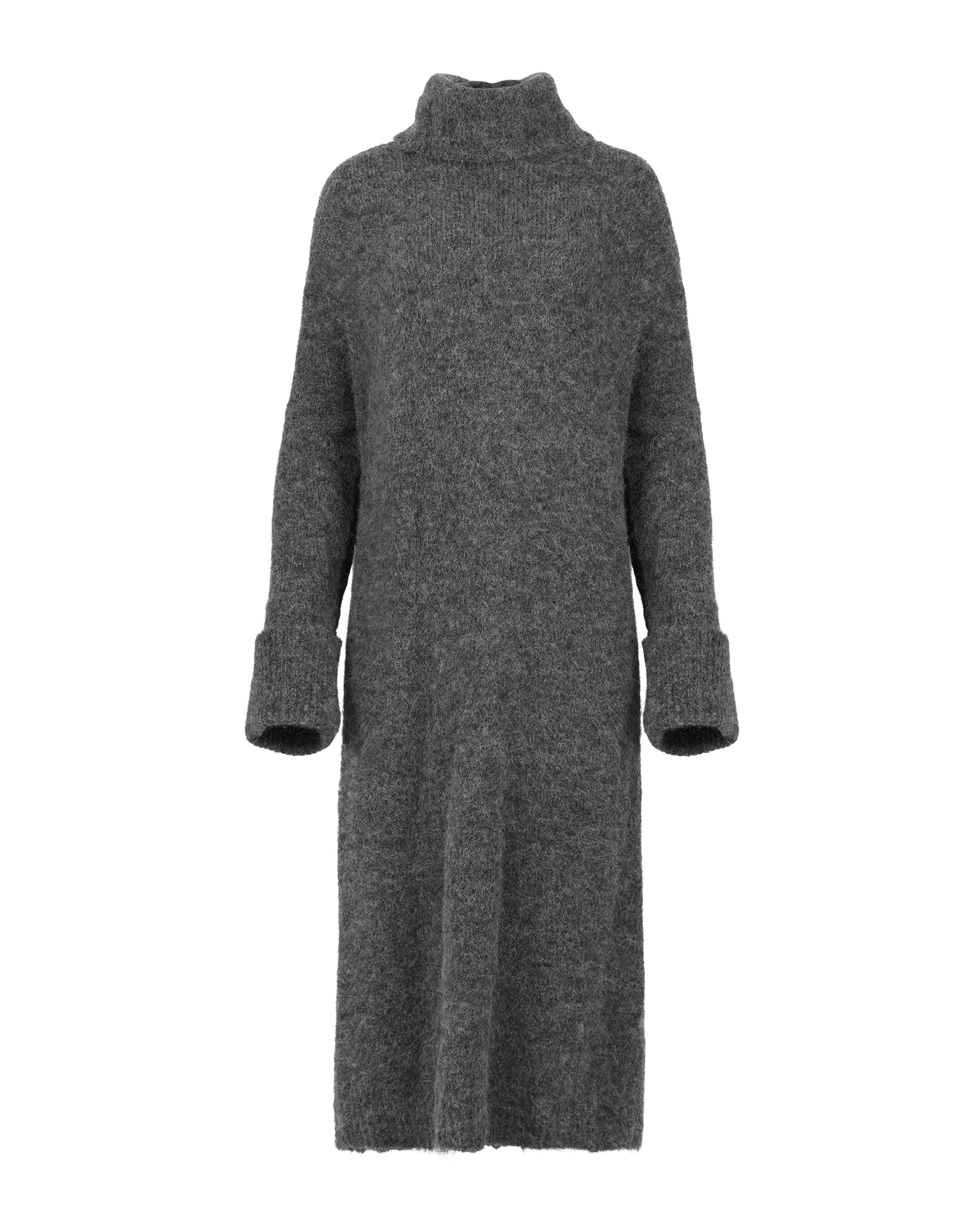 Manhattan Knit Dress Smog - Image 1