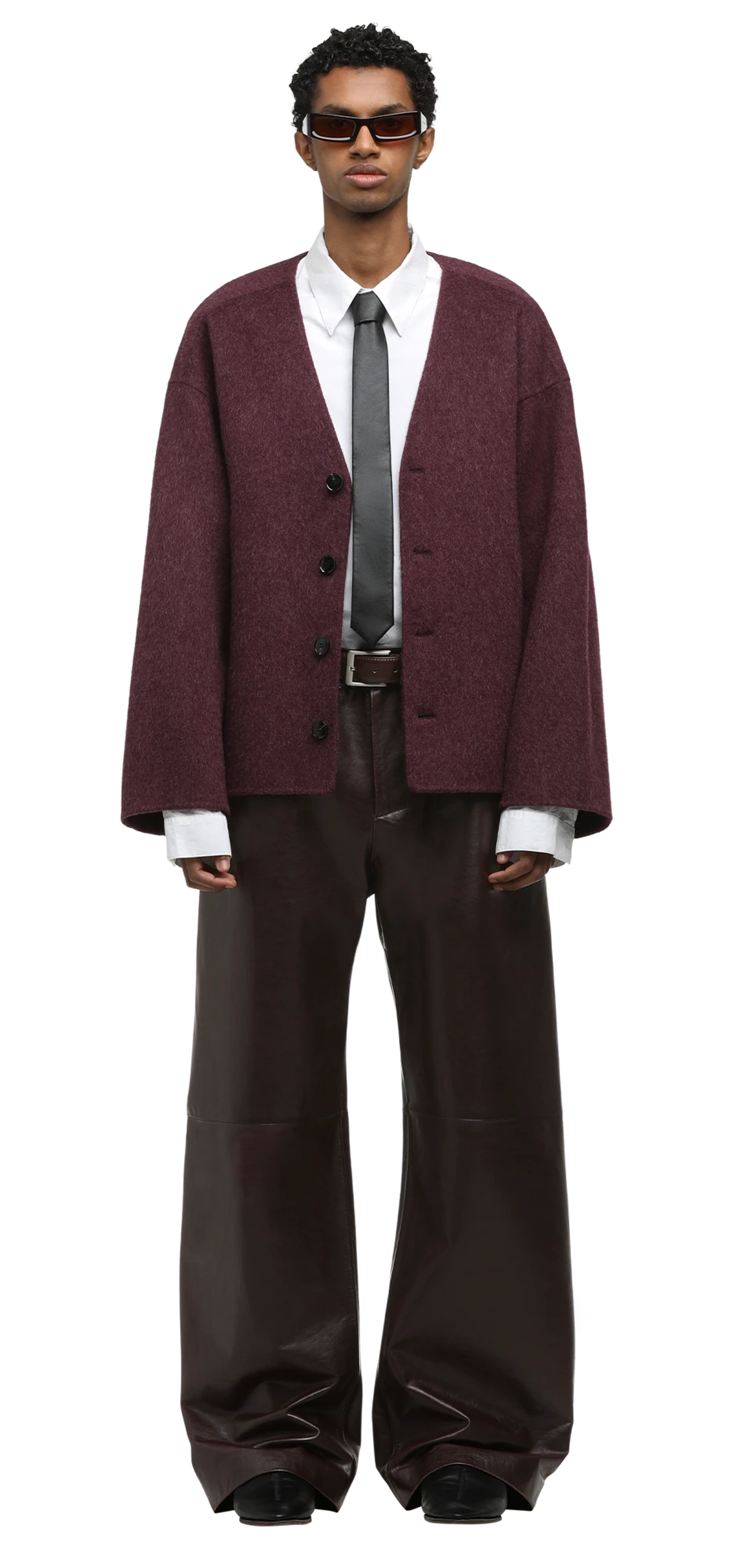 jool-jacket-plum character front view