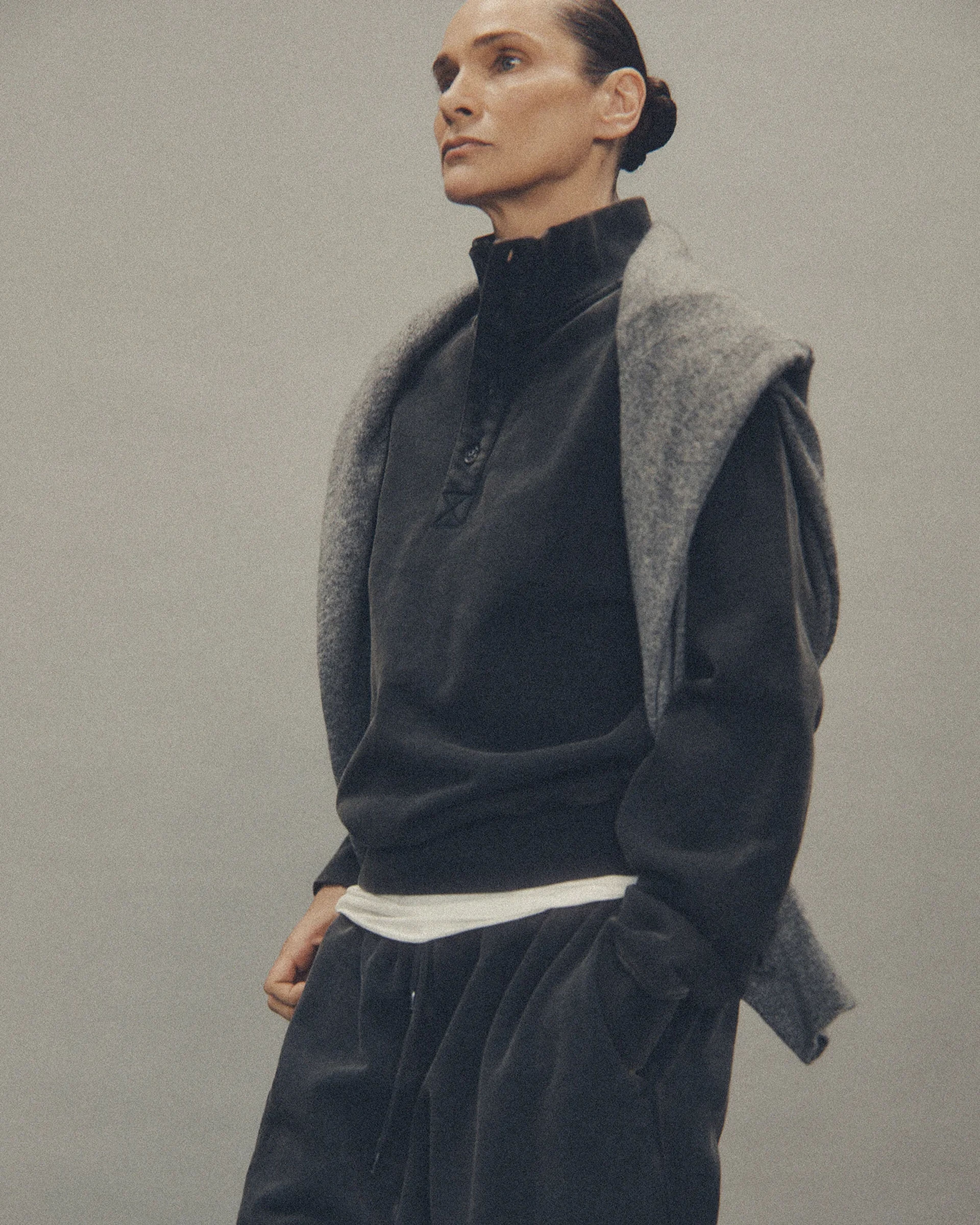 Port Pullover Washed Black - Image 5