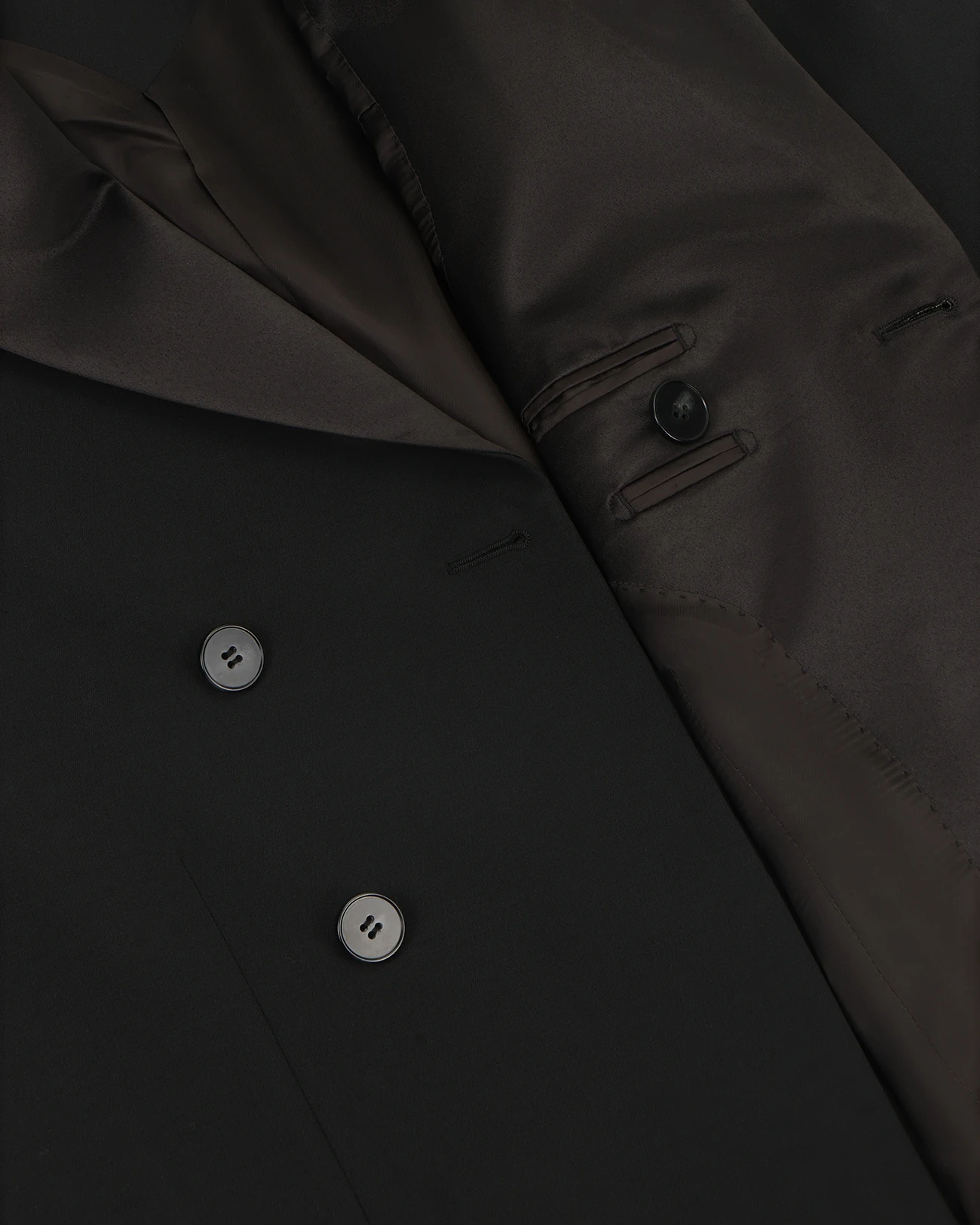 Mason Tailored Jacket Black Wool - Image 4