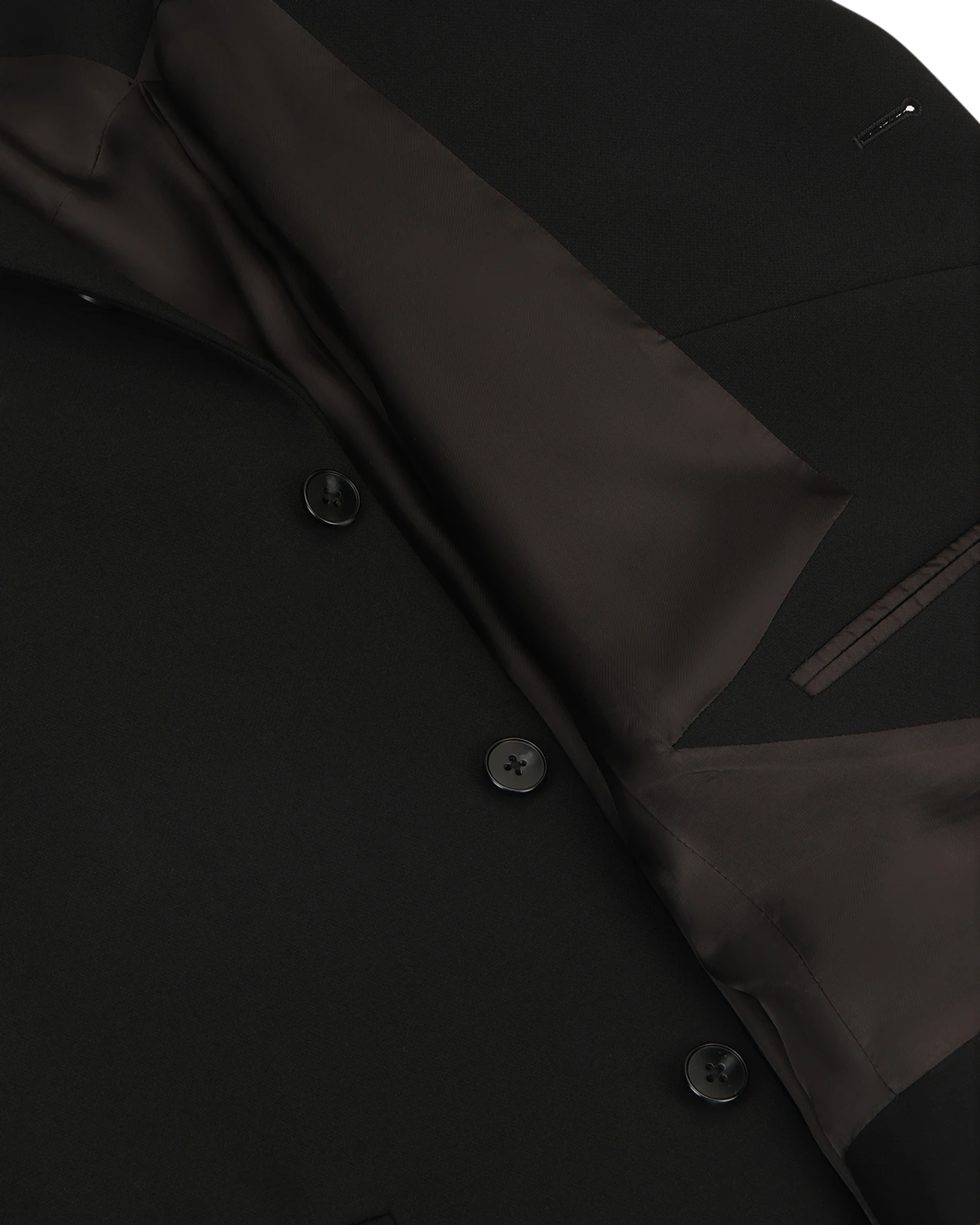 Simple Breasted Blazer Black - Image 4