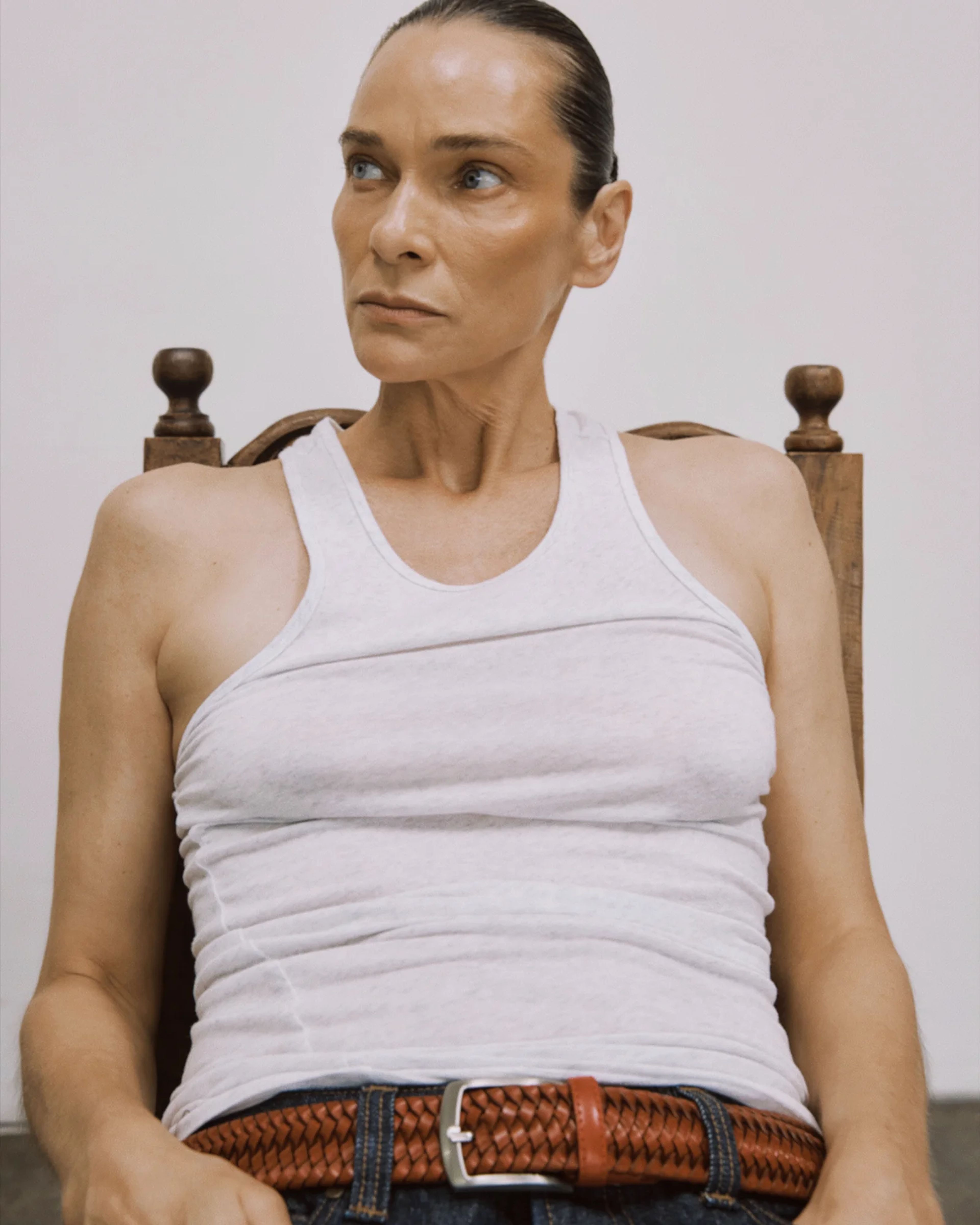 Muscle Tank Top Heather Grey - Image 2