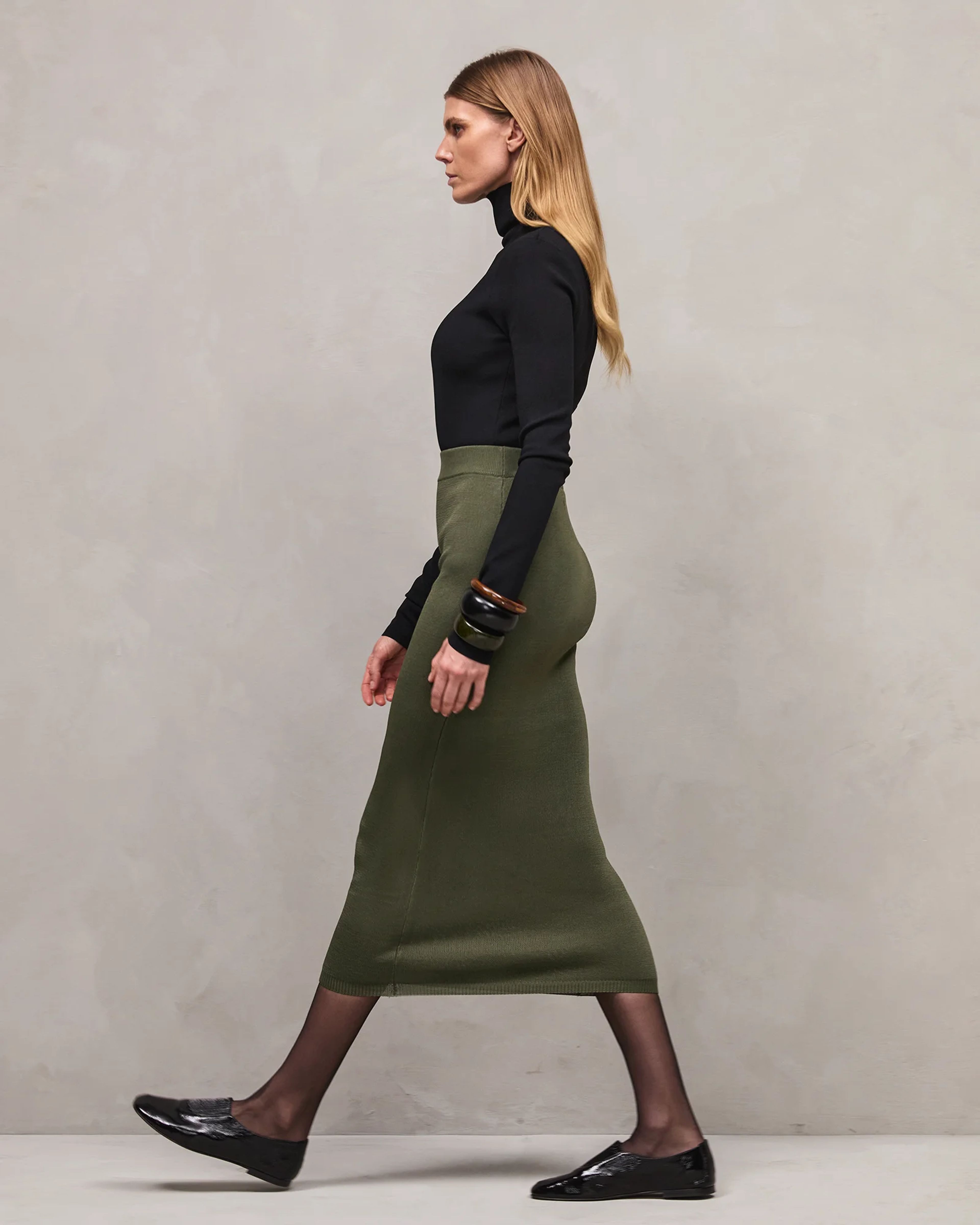 Midi Skirt Moss - Image 3