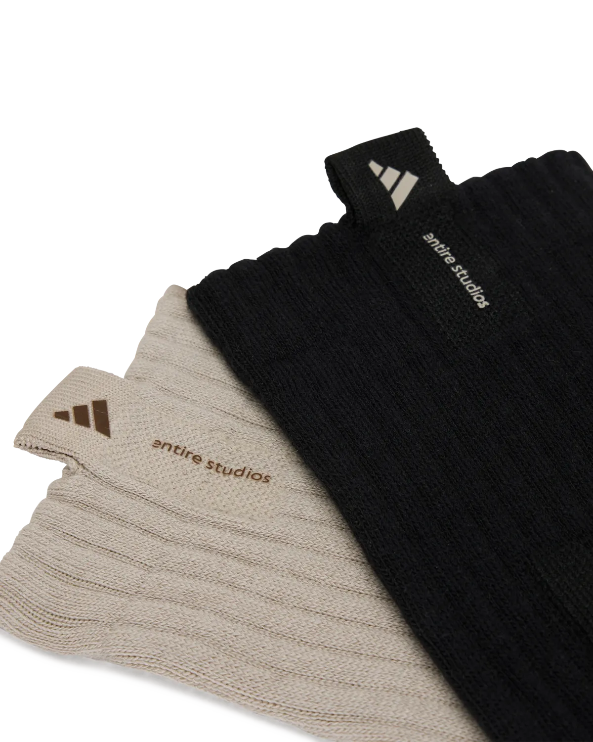 Regular Socks 2-Pair-Socks Black/Light Brown - Image 3