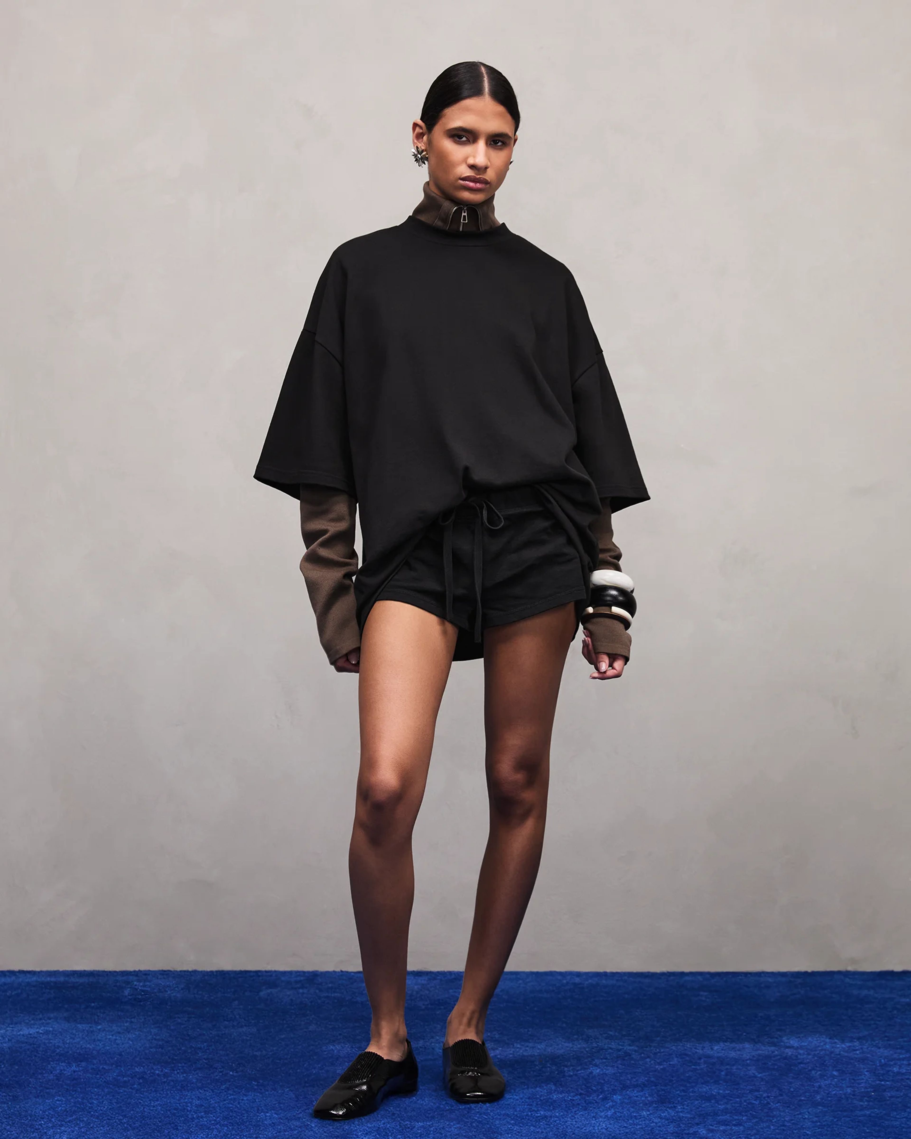 Heavy Boxy Tee Black - Image 2