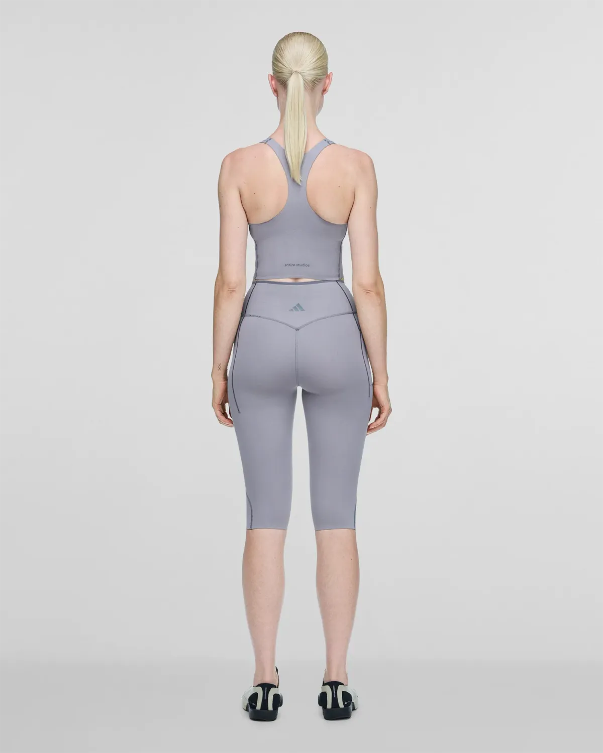 Optime Training Capri Leggings Dove Grey - Image 5