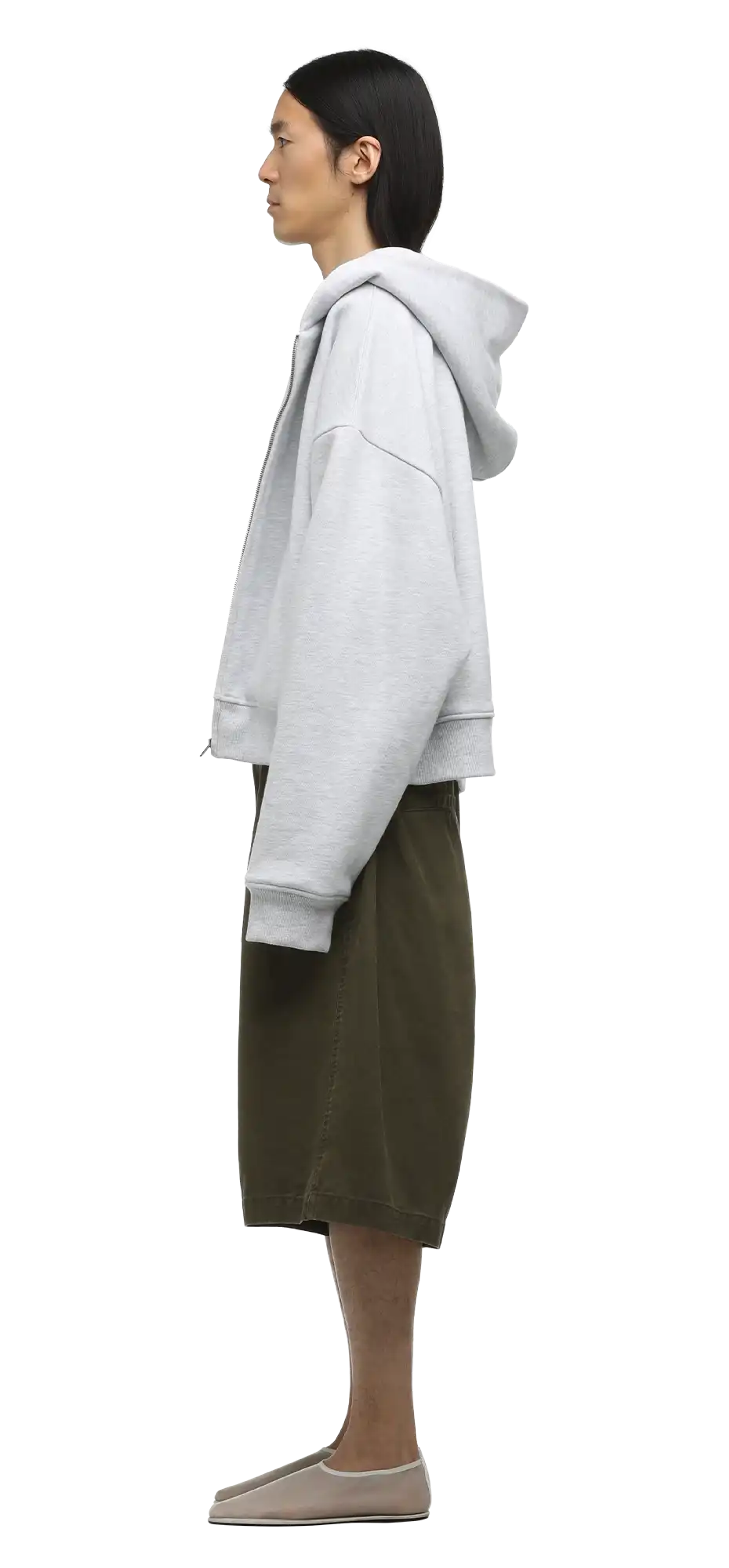 boxing-short-pine character left view