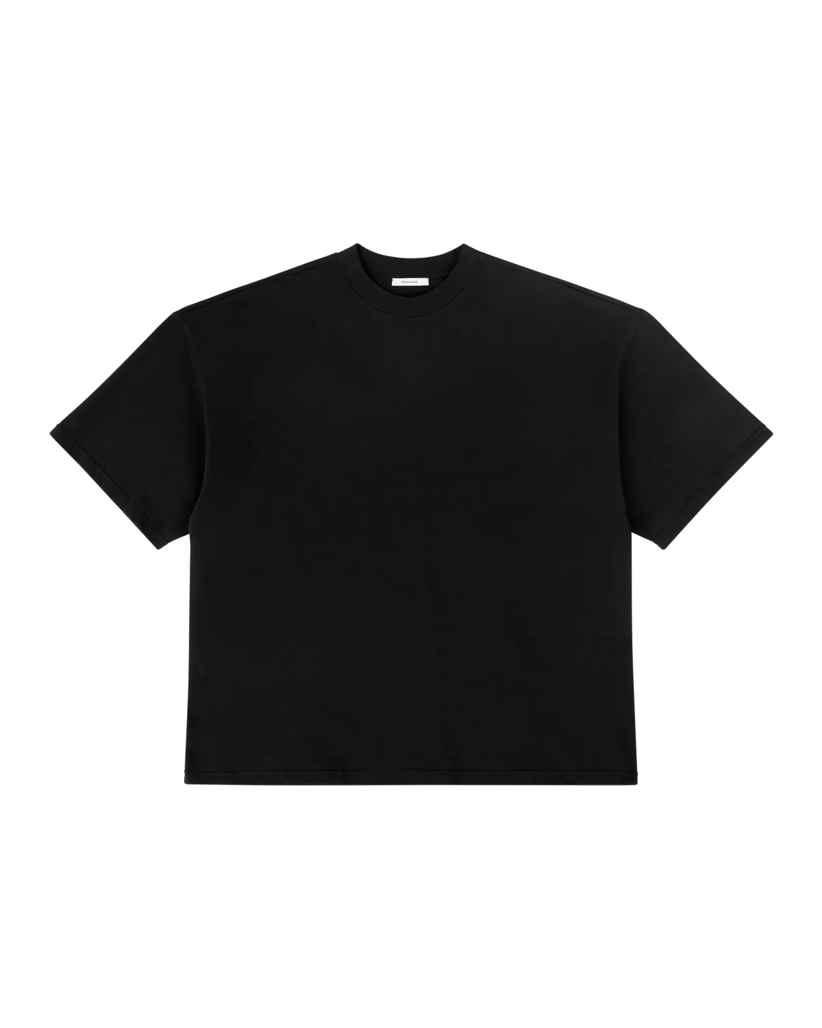 Heavy Boxy Tee Black - Image 8