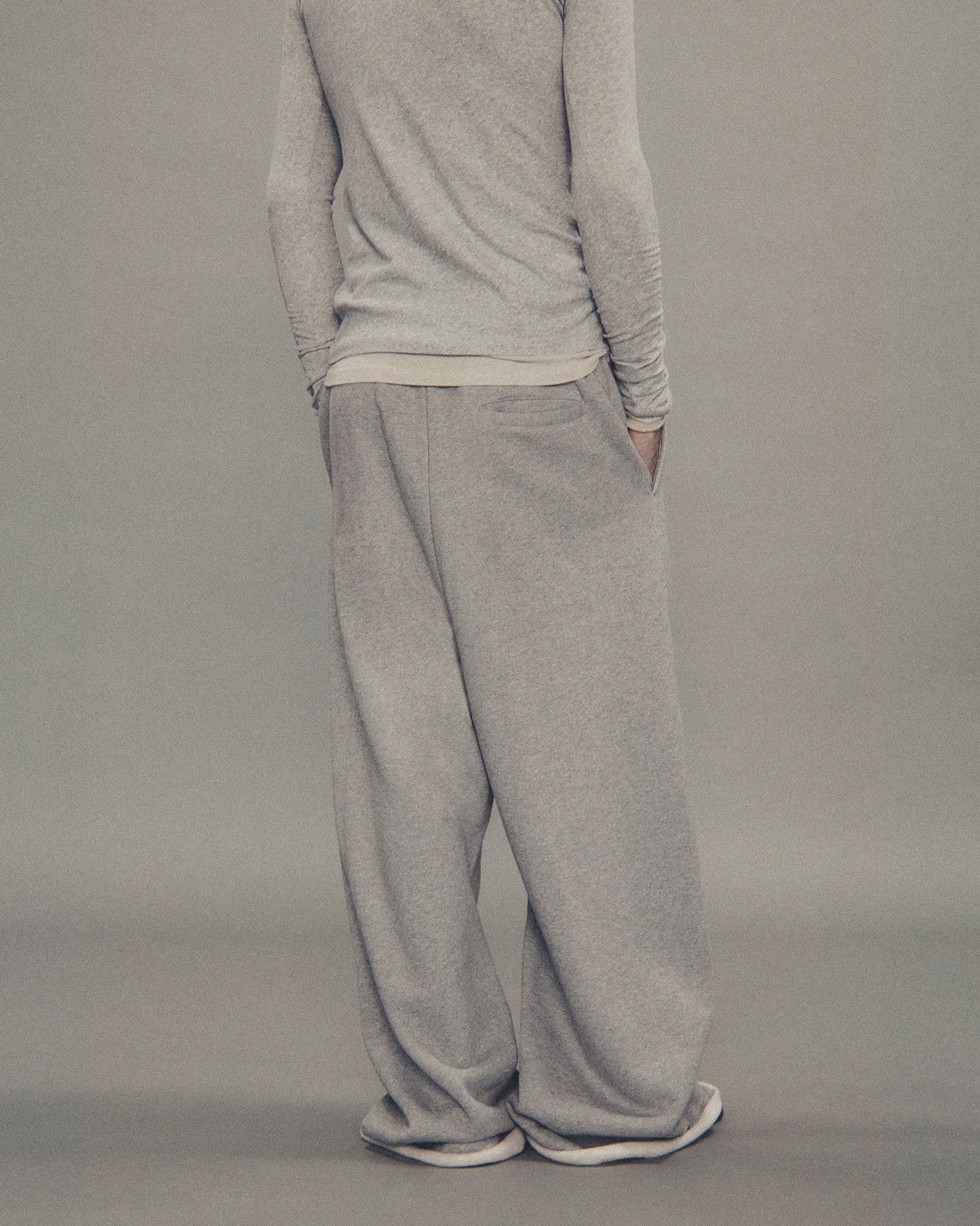 Full Sweatpant Grey Marle - Image 4