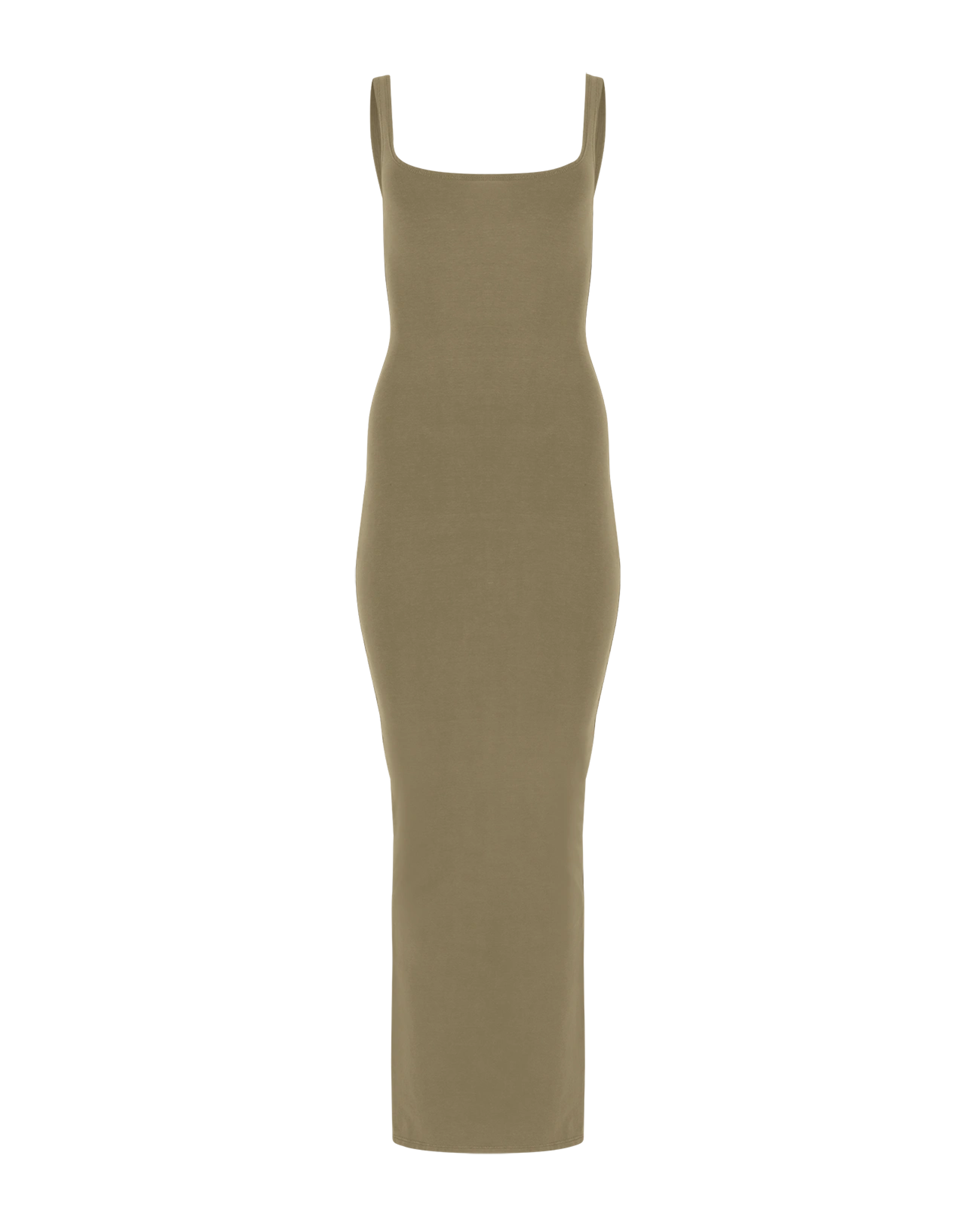 Square Neck Maxi Cotton Spandex Cork - Image 1