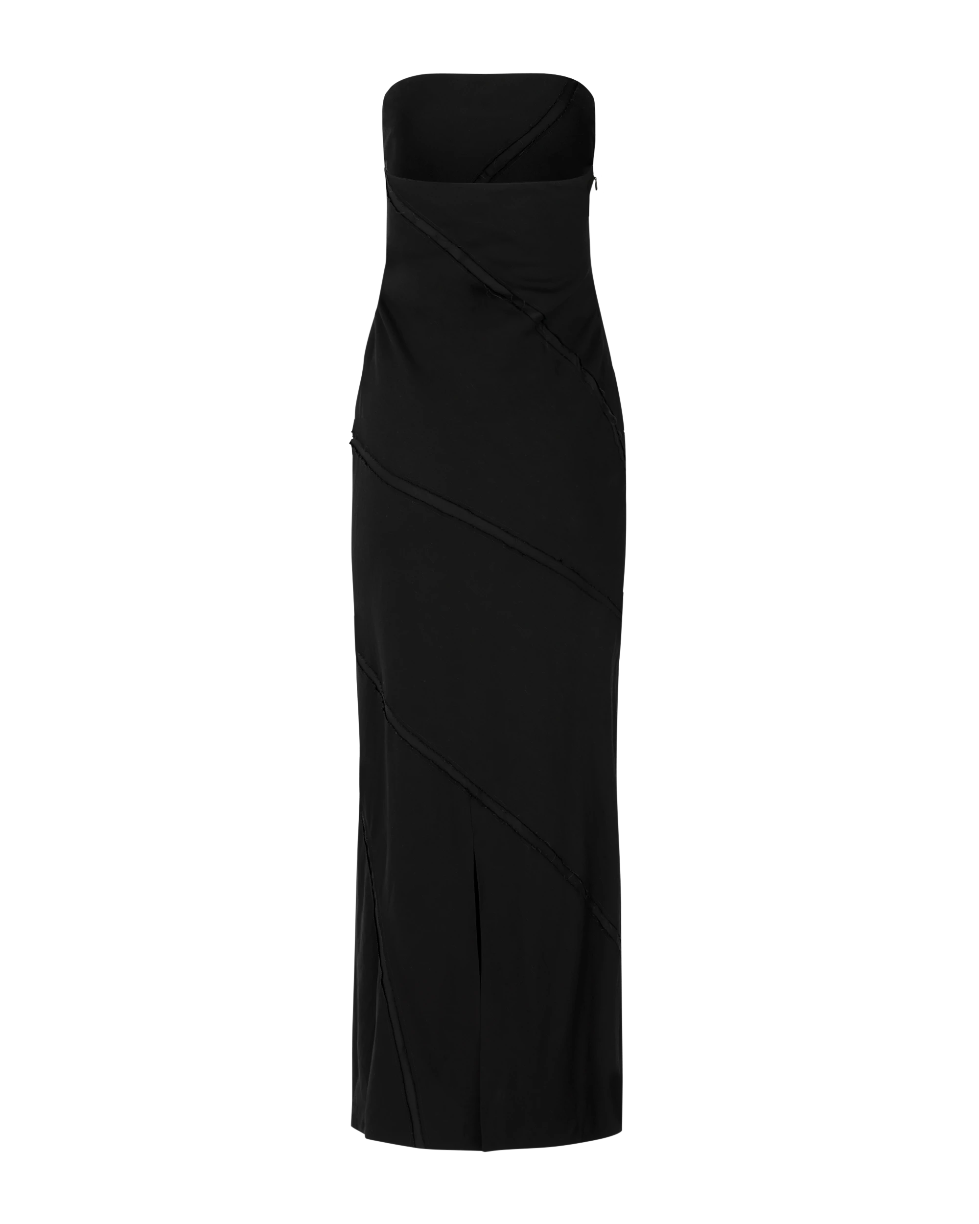 Model Ribbon Dress ribbon dress black - entire studios