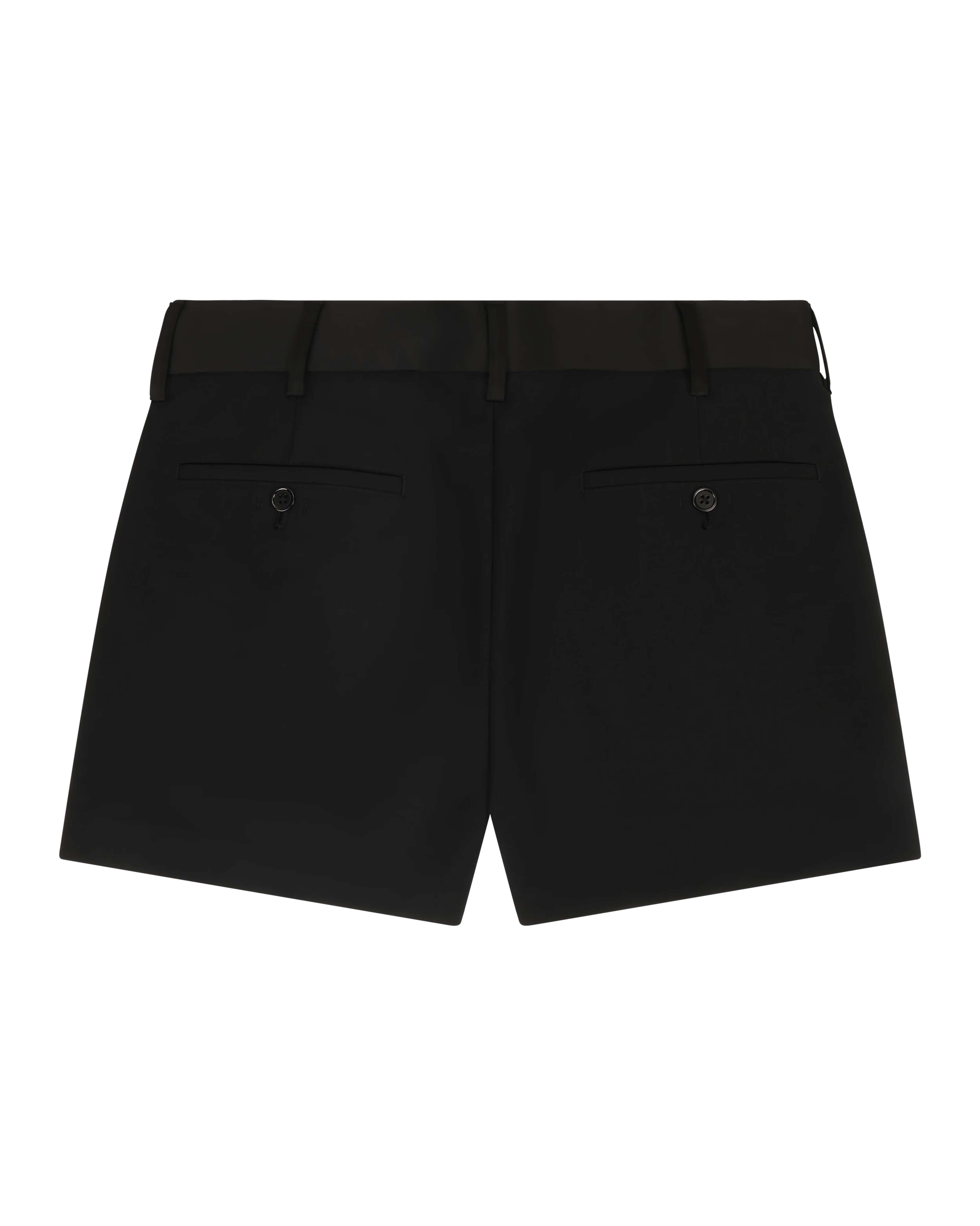 Compact Shorts Black Wool - Image 6