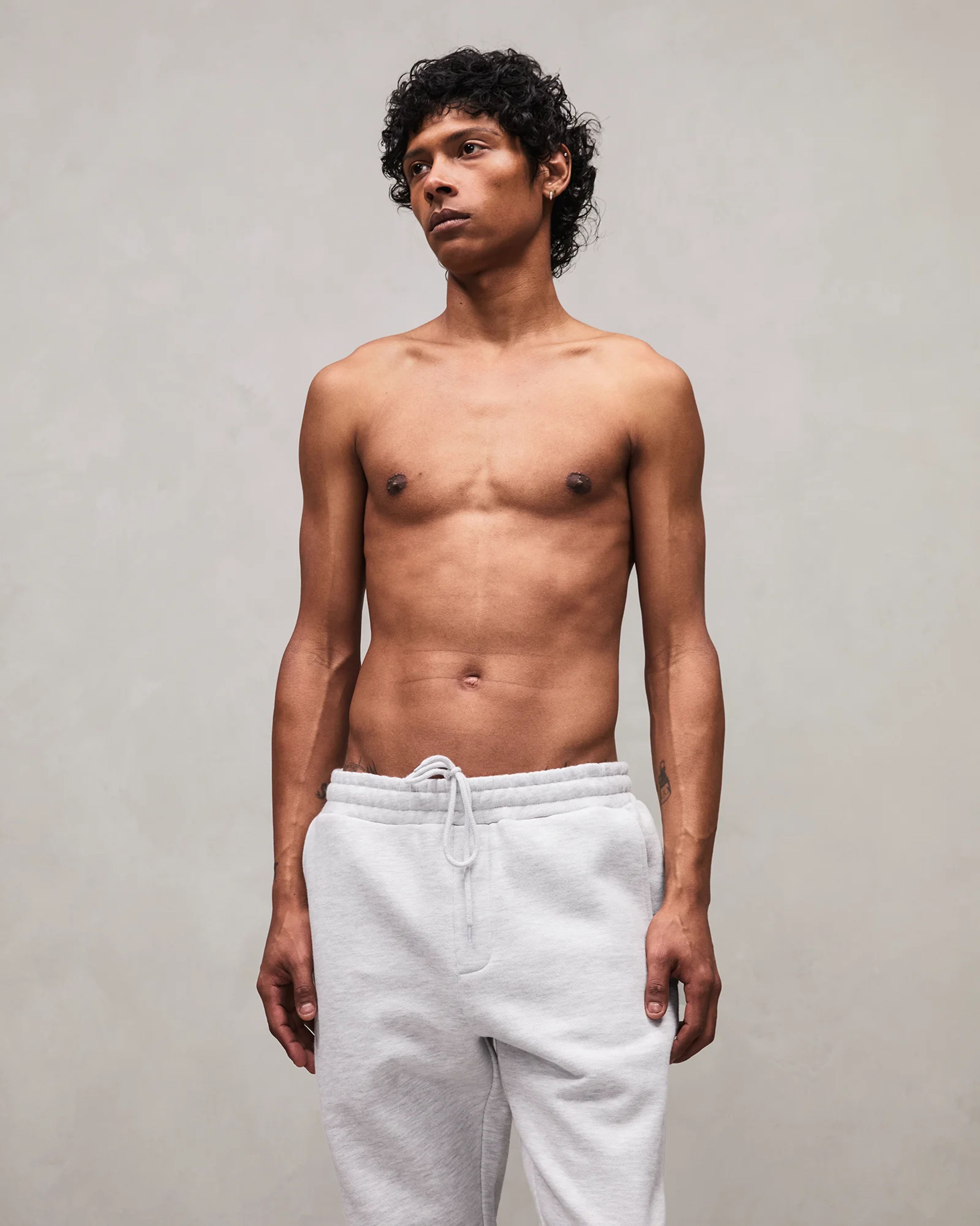 Slim Sweatpant Heather Grey - Image 2