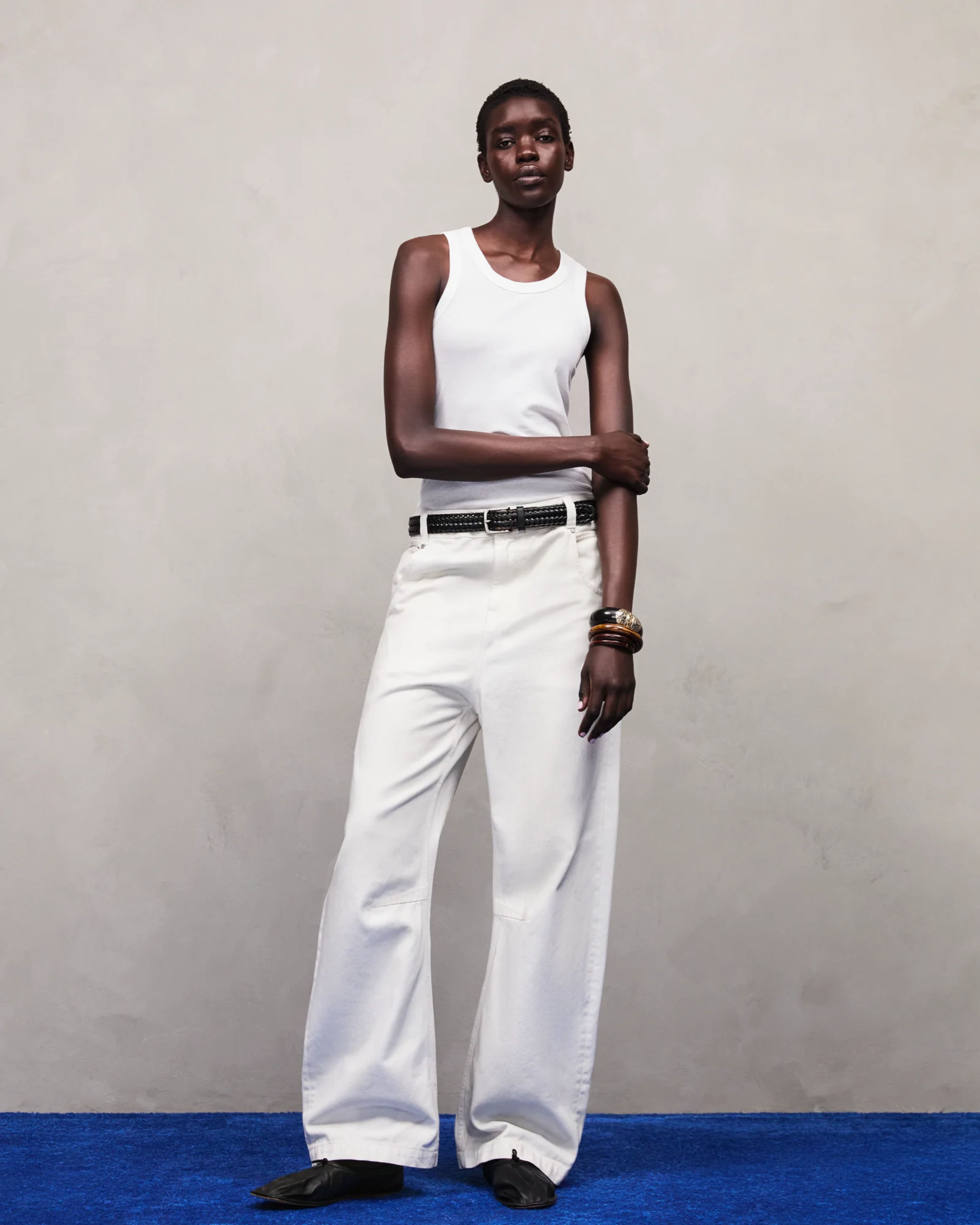 Rib Tank White - Image 3