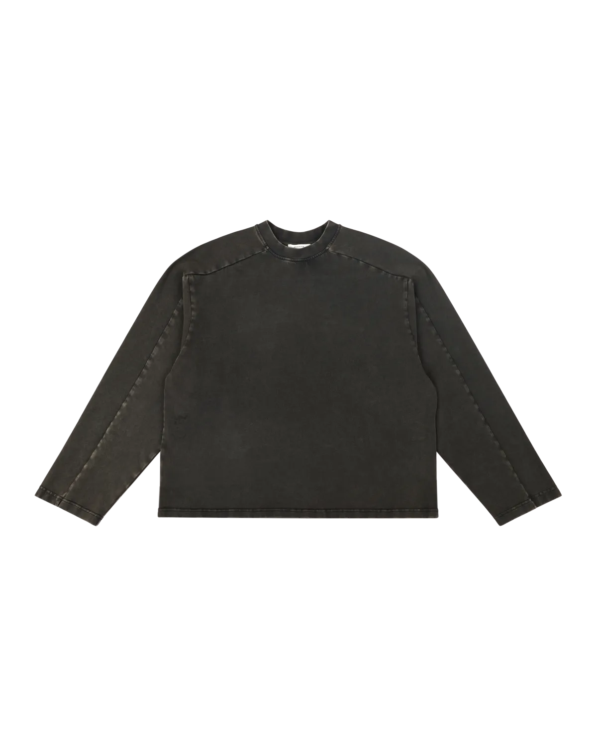 Heavy Long Sleeve Washed Black - Image 3