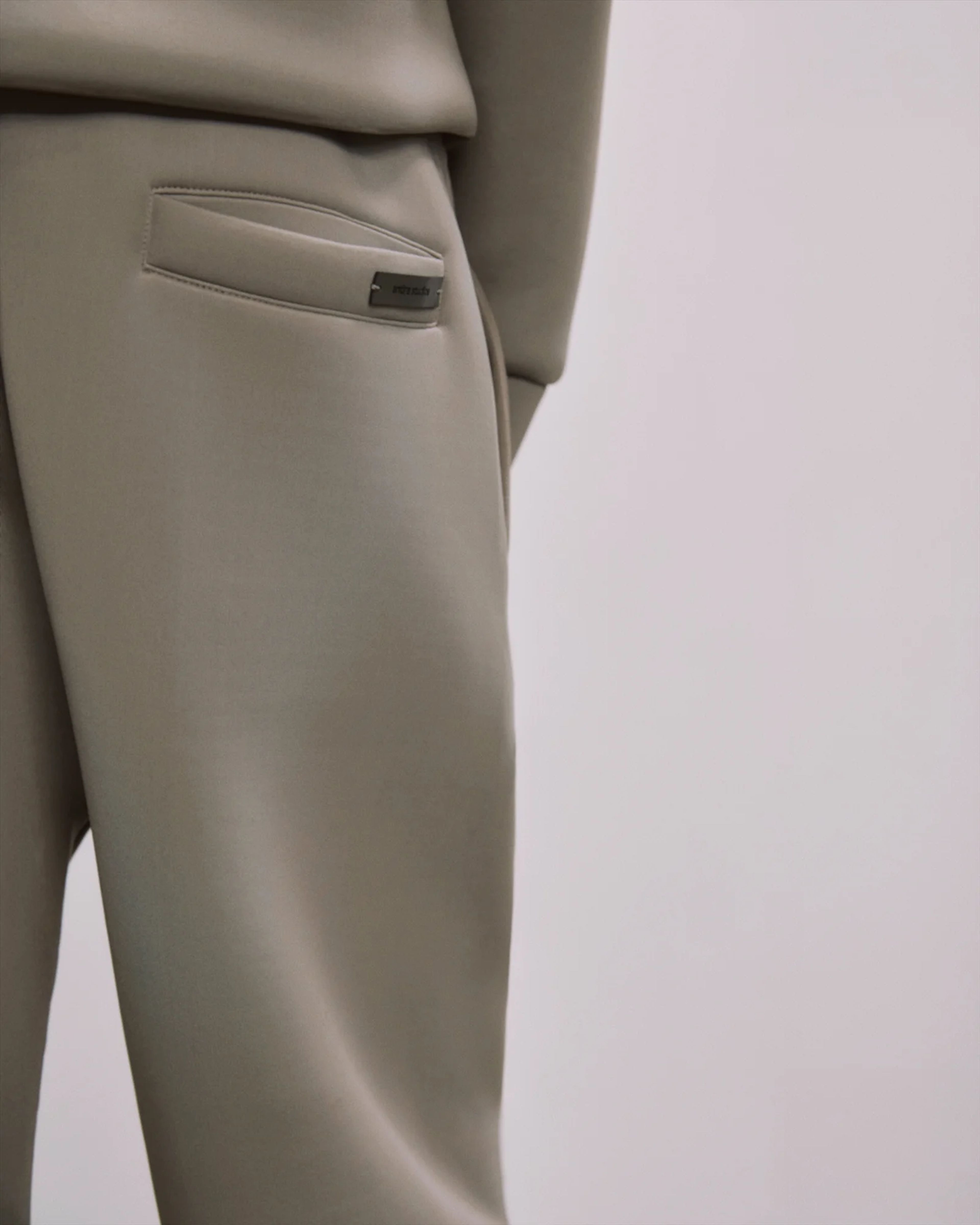 Straight Leg Scuba Sweat Clay - Image 4