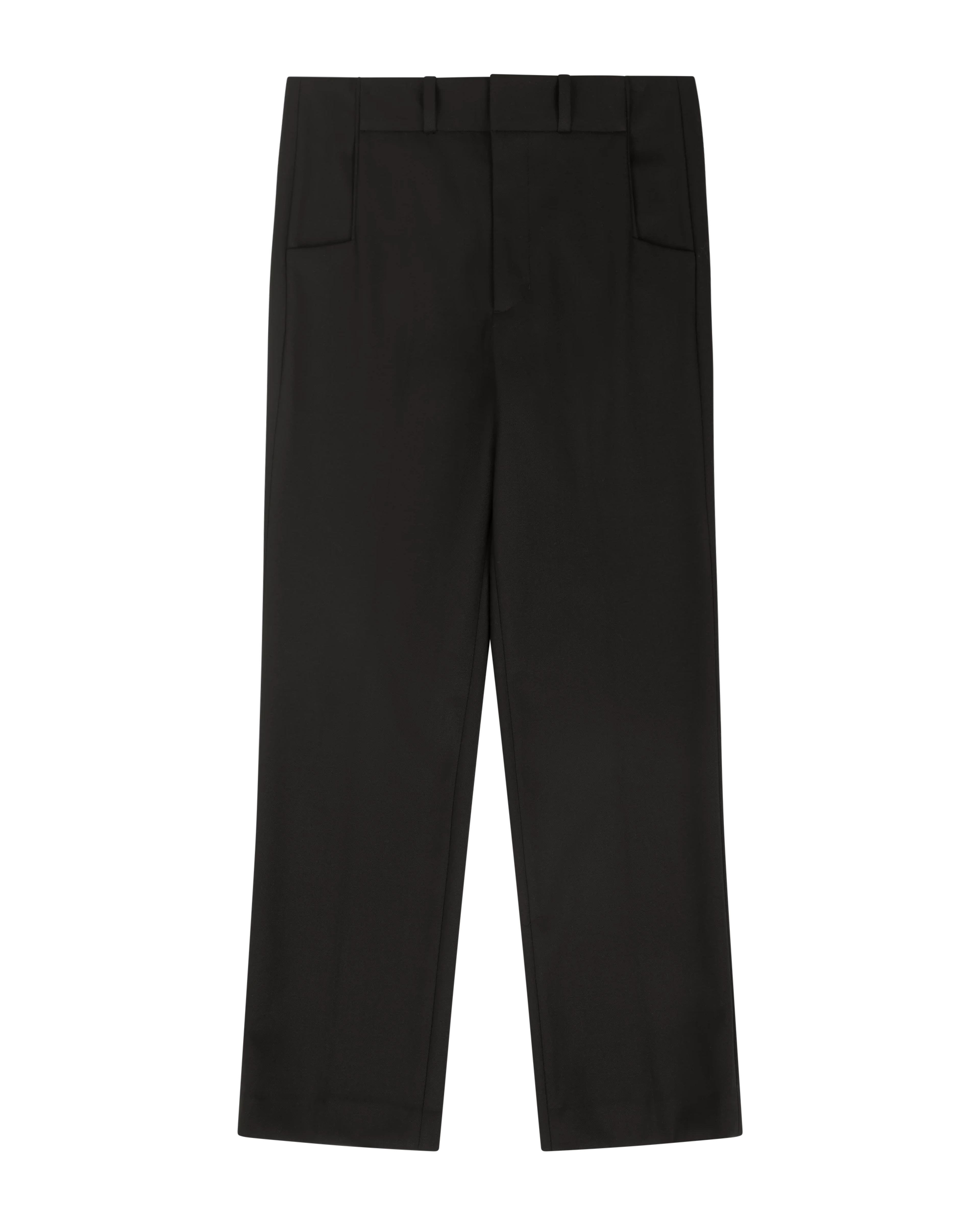 Slim Trouser Black Wool - Image 1