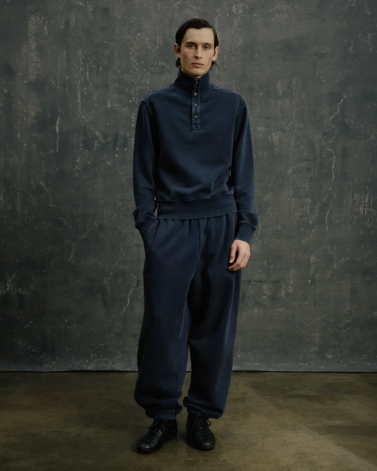 Port Pullover Salted Navy - Image 3