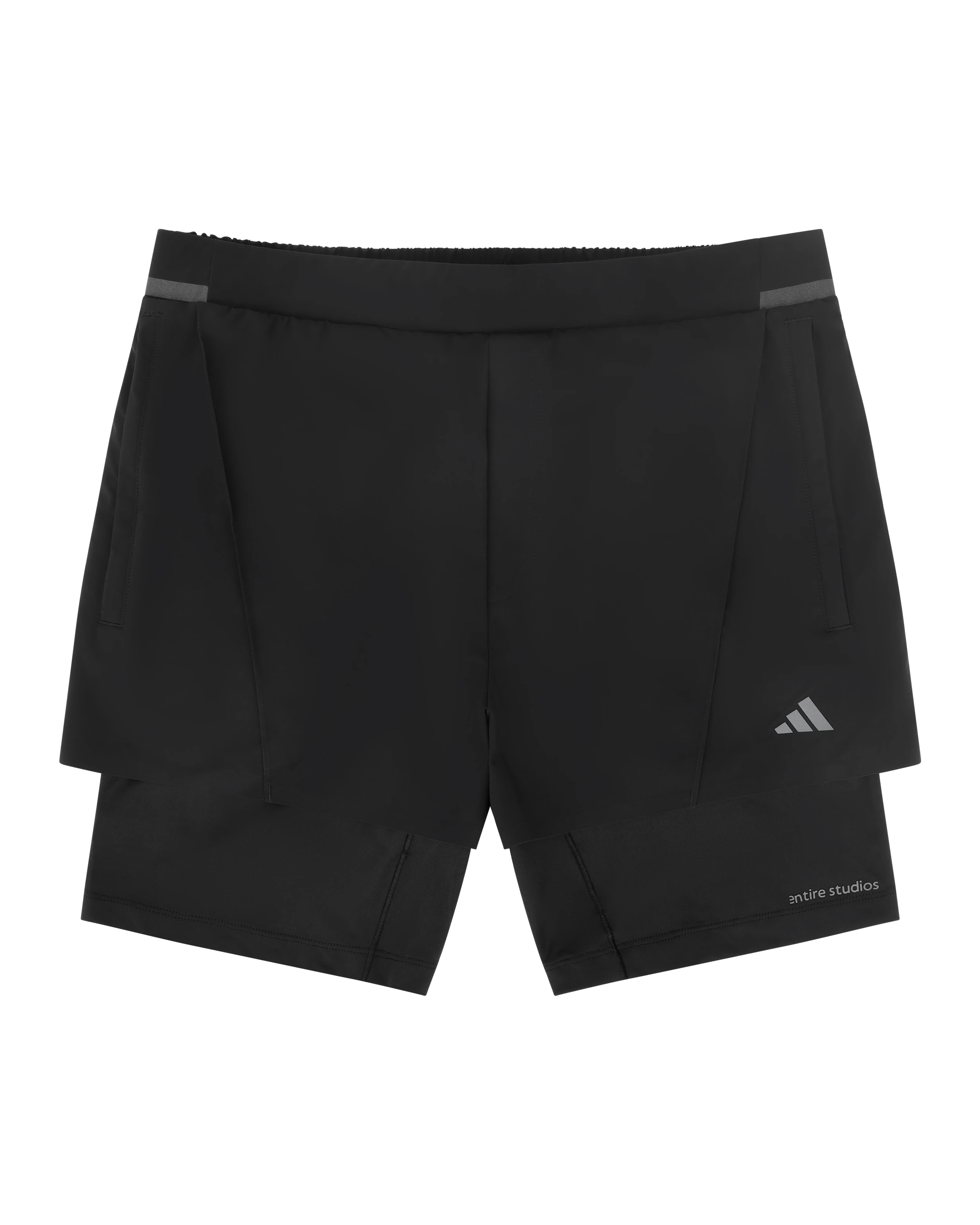 D4T Training 2in1 Shorts Black - Image 5