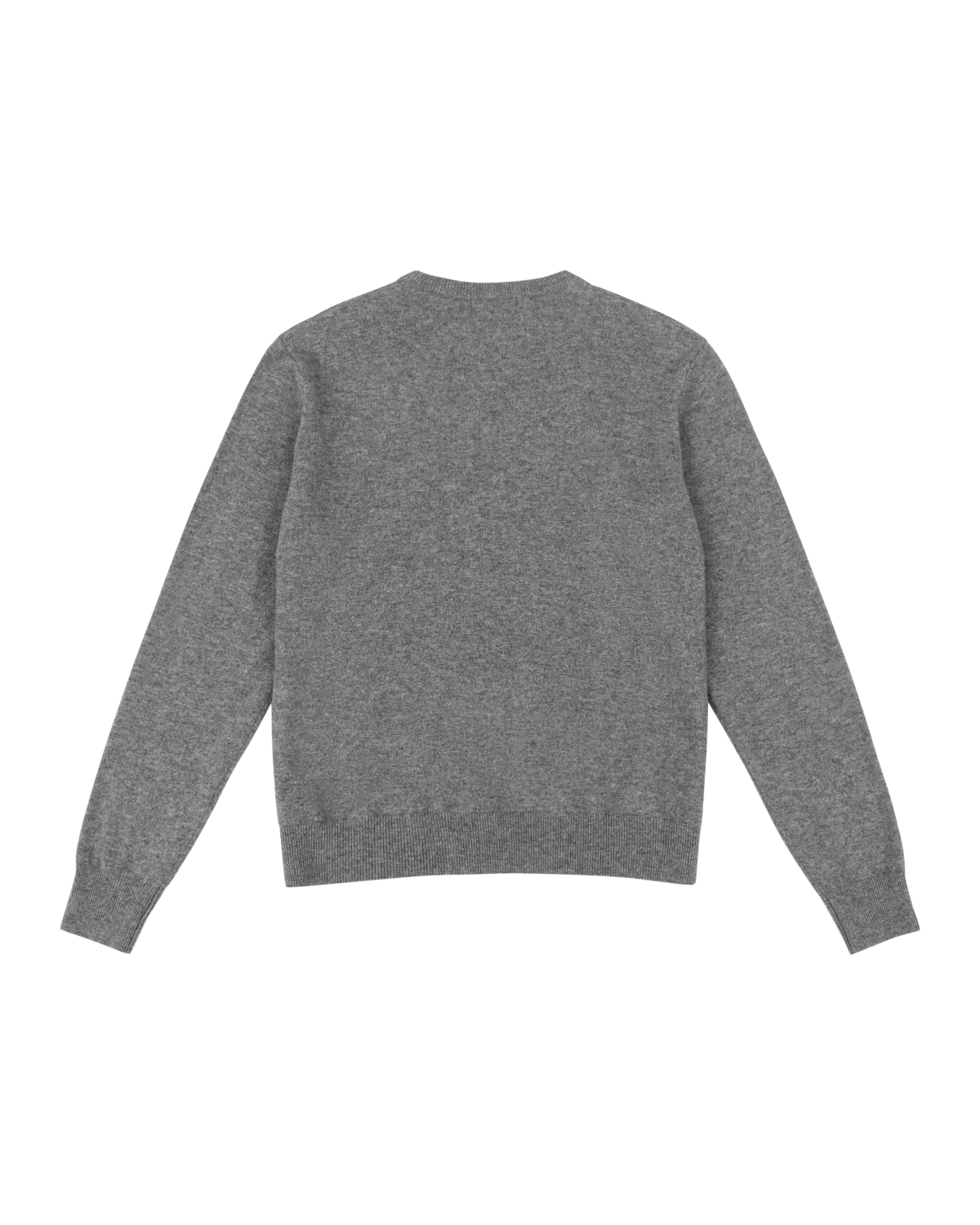 Knit Cashmere Crewneck Concrete - Image 7