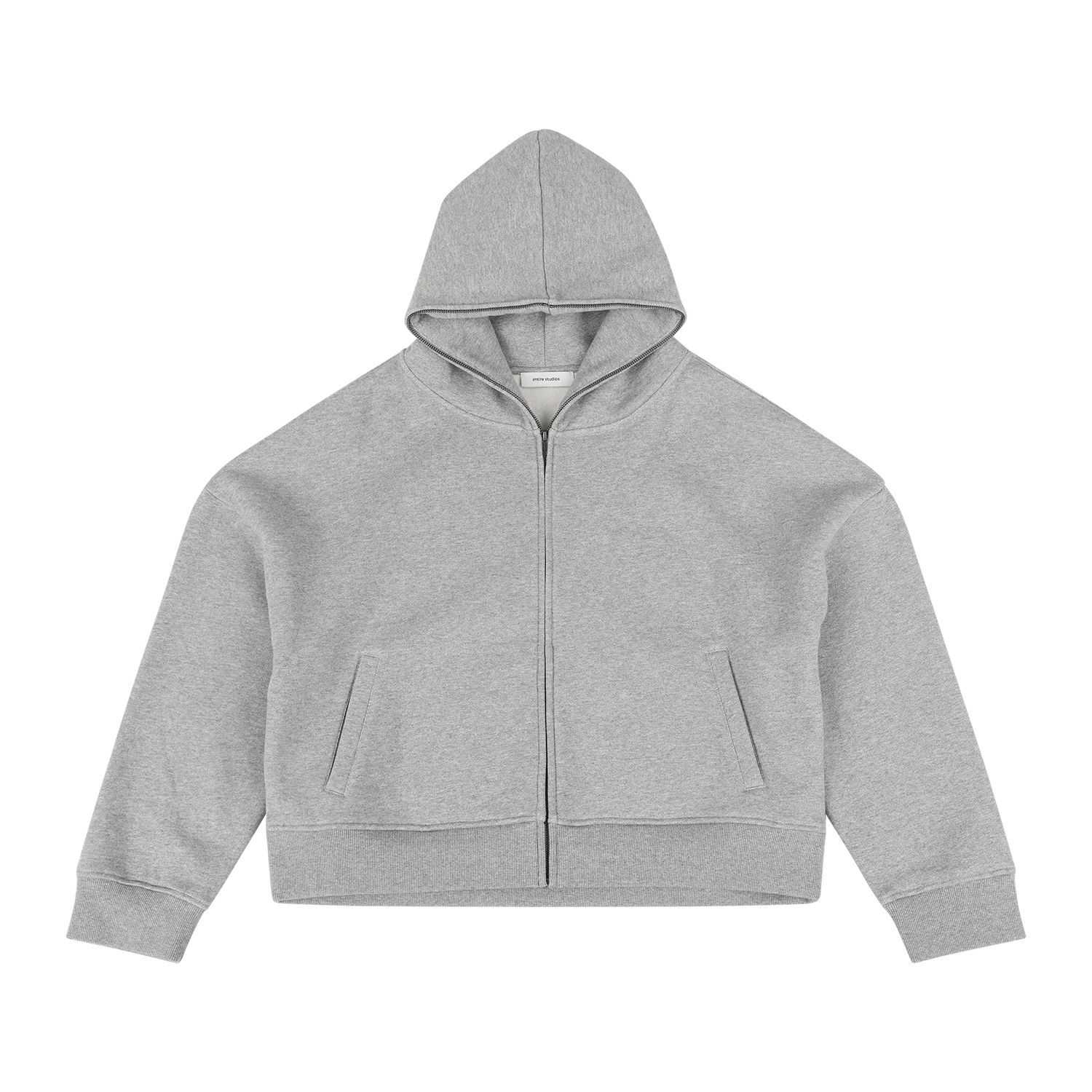 entirestudios ジップフーディー WASHED BLK 【公式通販】