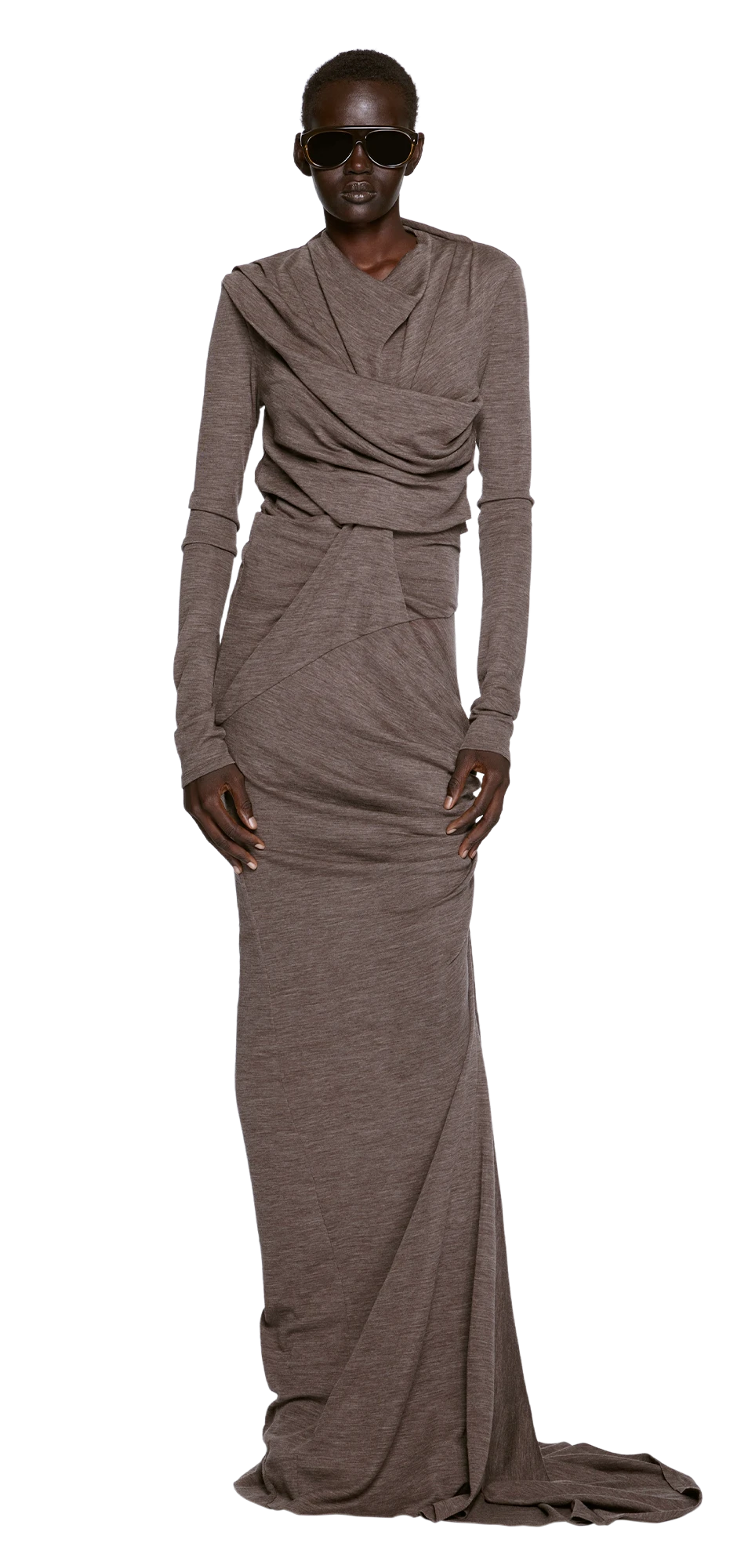 encase-dress-pinecone character front view