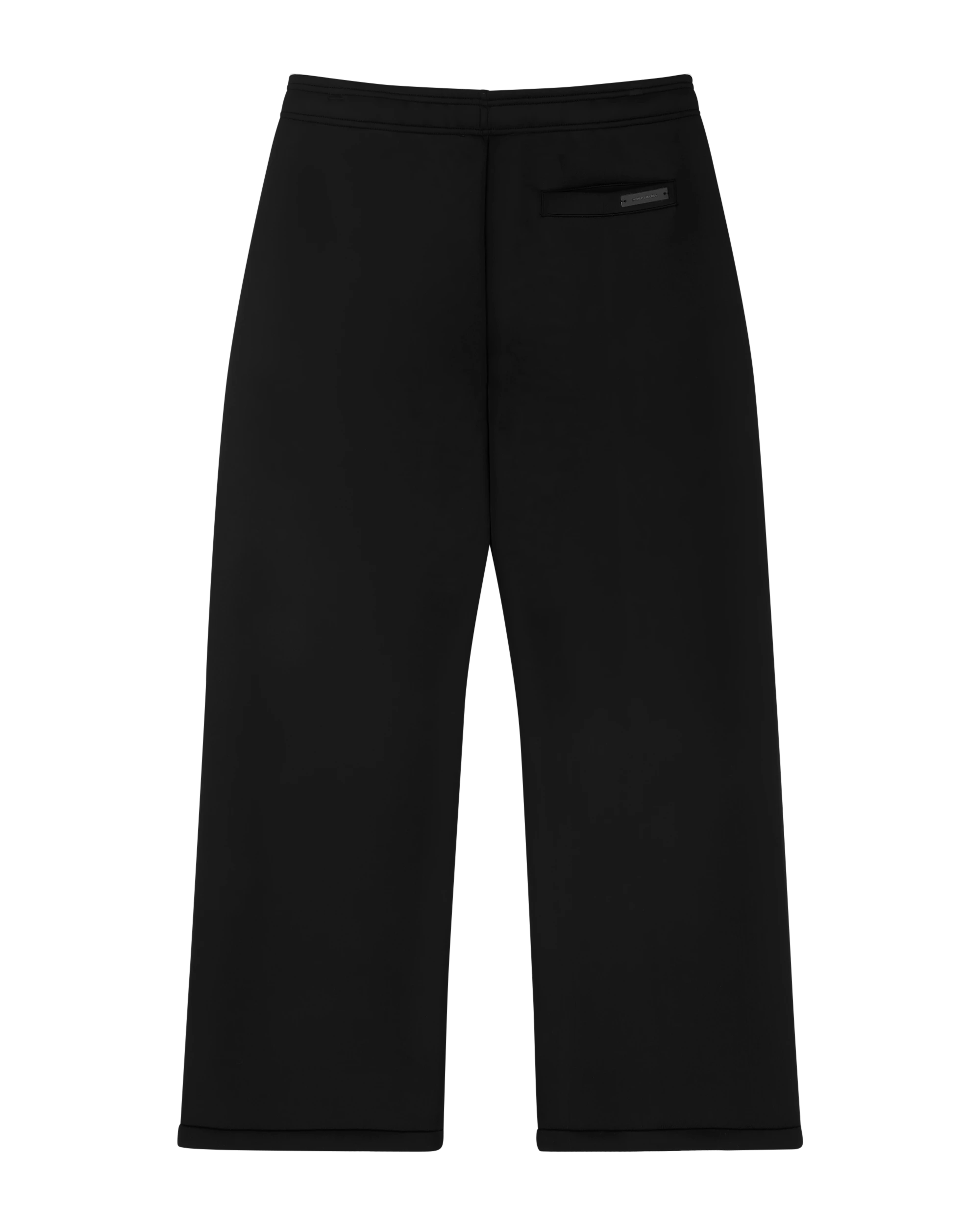 Straight Leg Scuba Sweat Black - Image 6