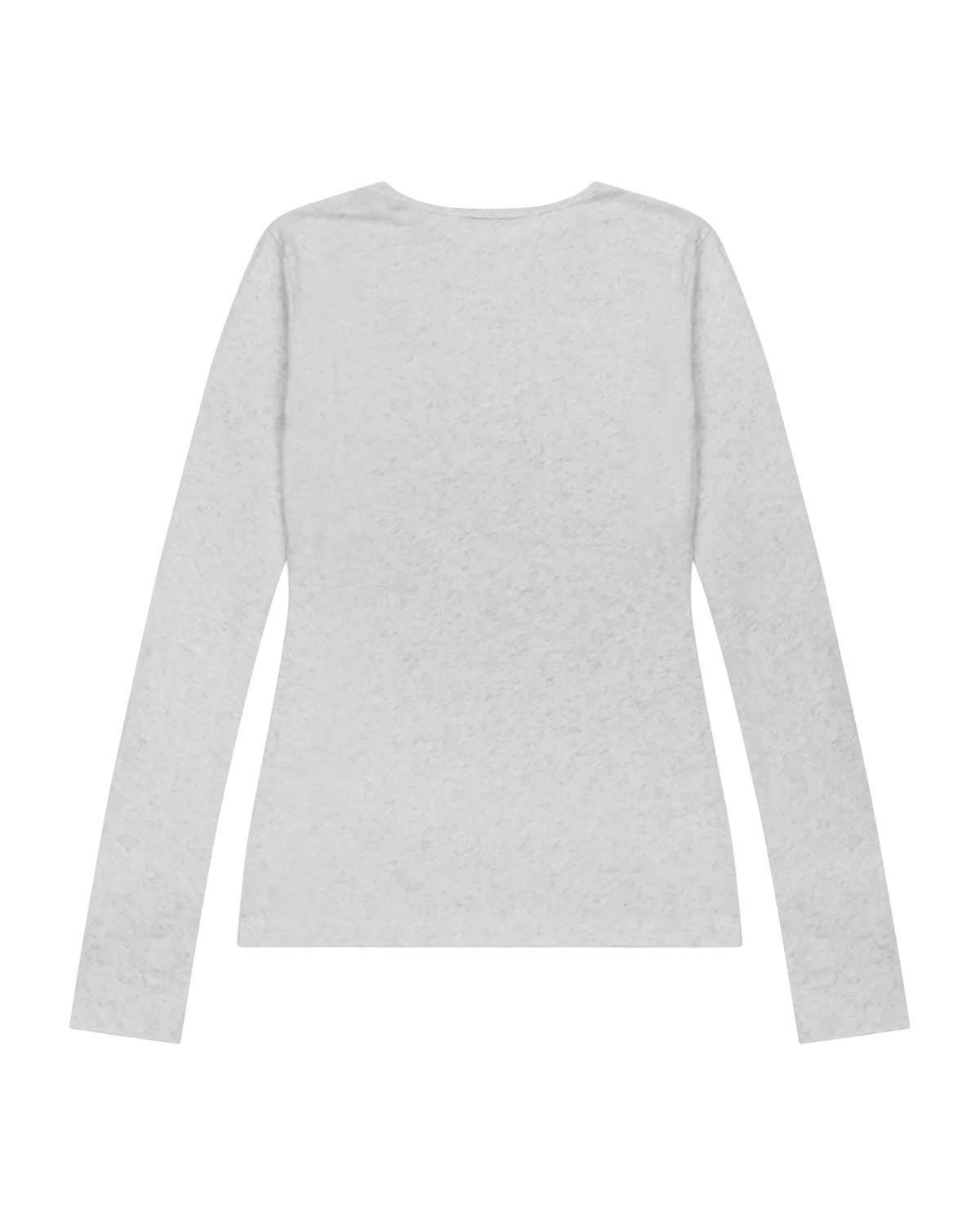 Sheer Long Sleeve Heather Grey - Image 6