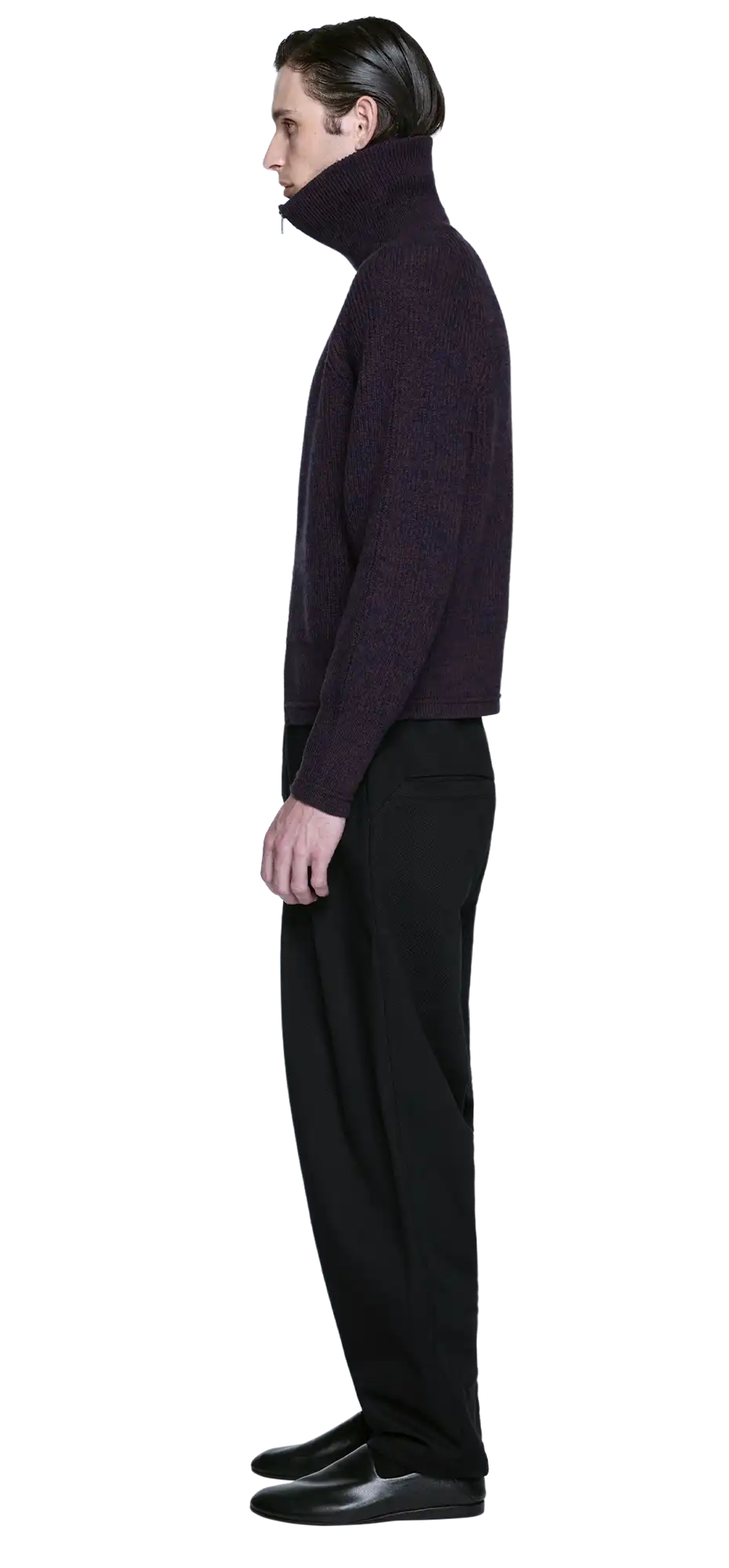 blimp-full-zip-deep-umber character left view