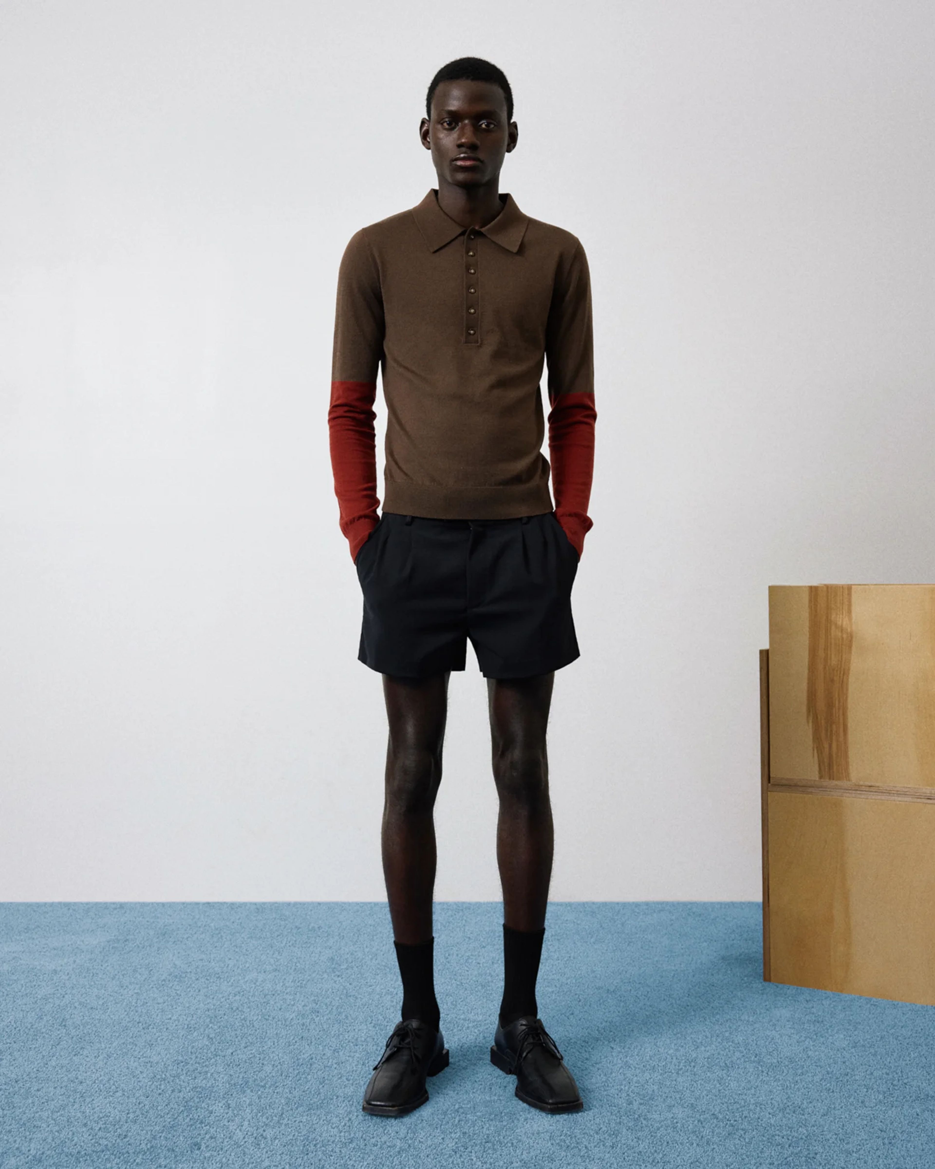 Split Sleeve Polo Russula - Image 1