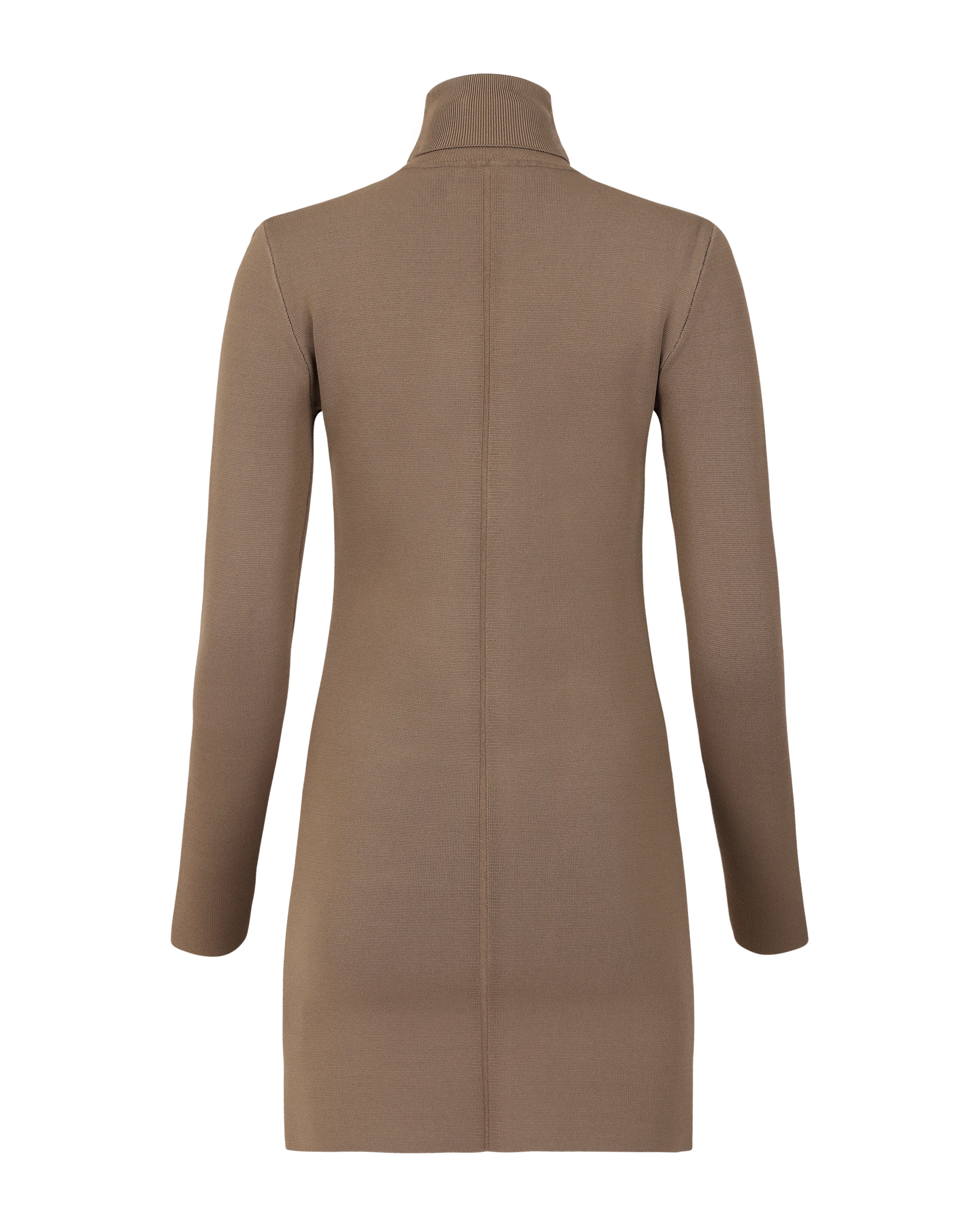 Compressed Mini Dress Tan - Image 5