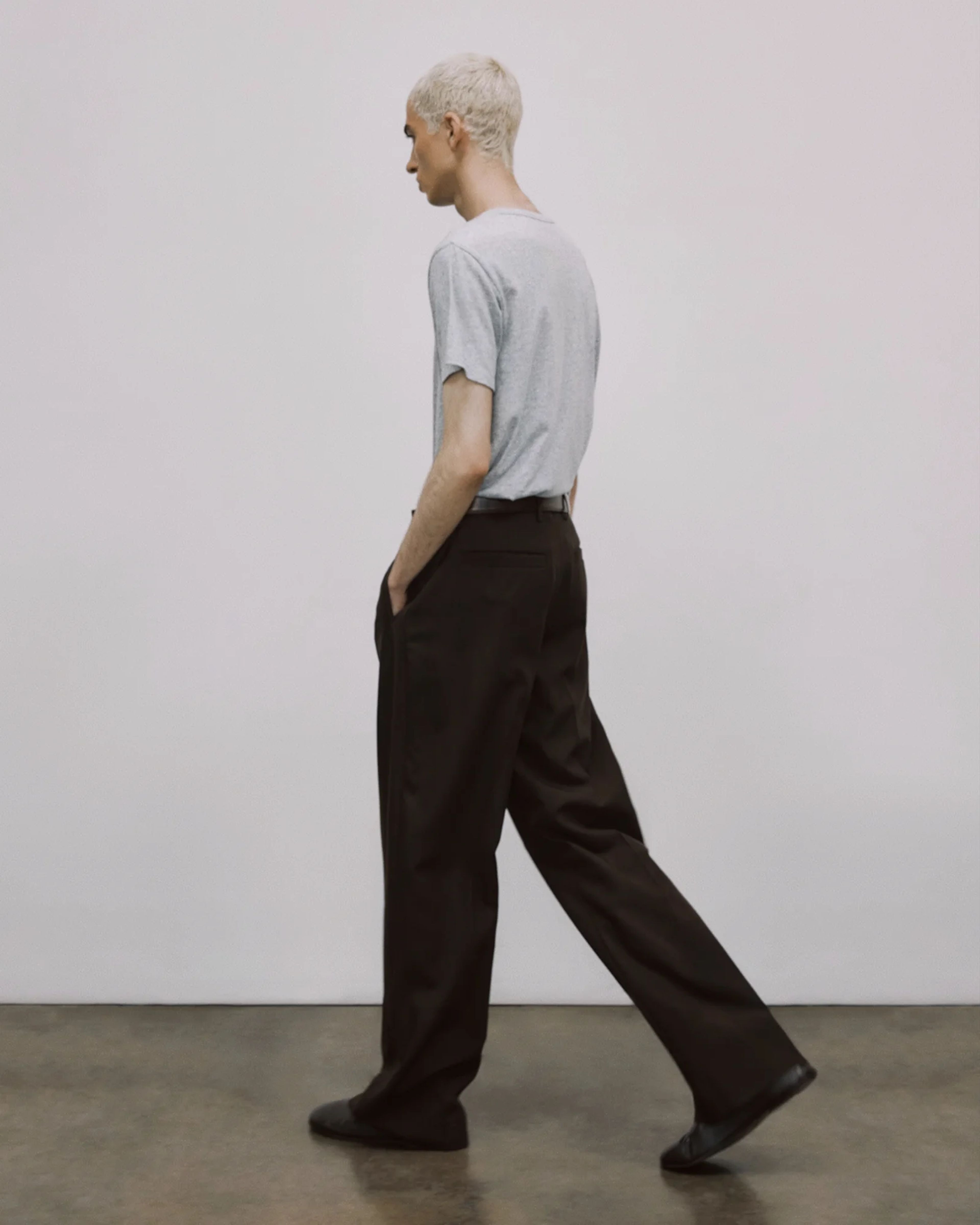 Mini Tee Grey Marle - Image 3