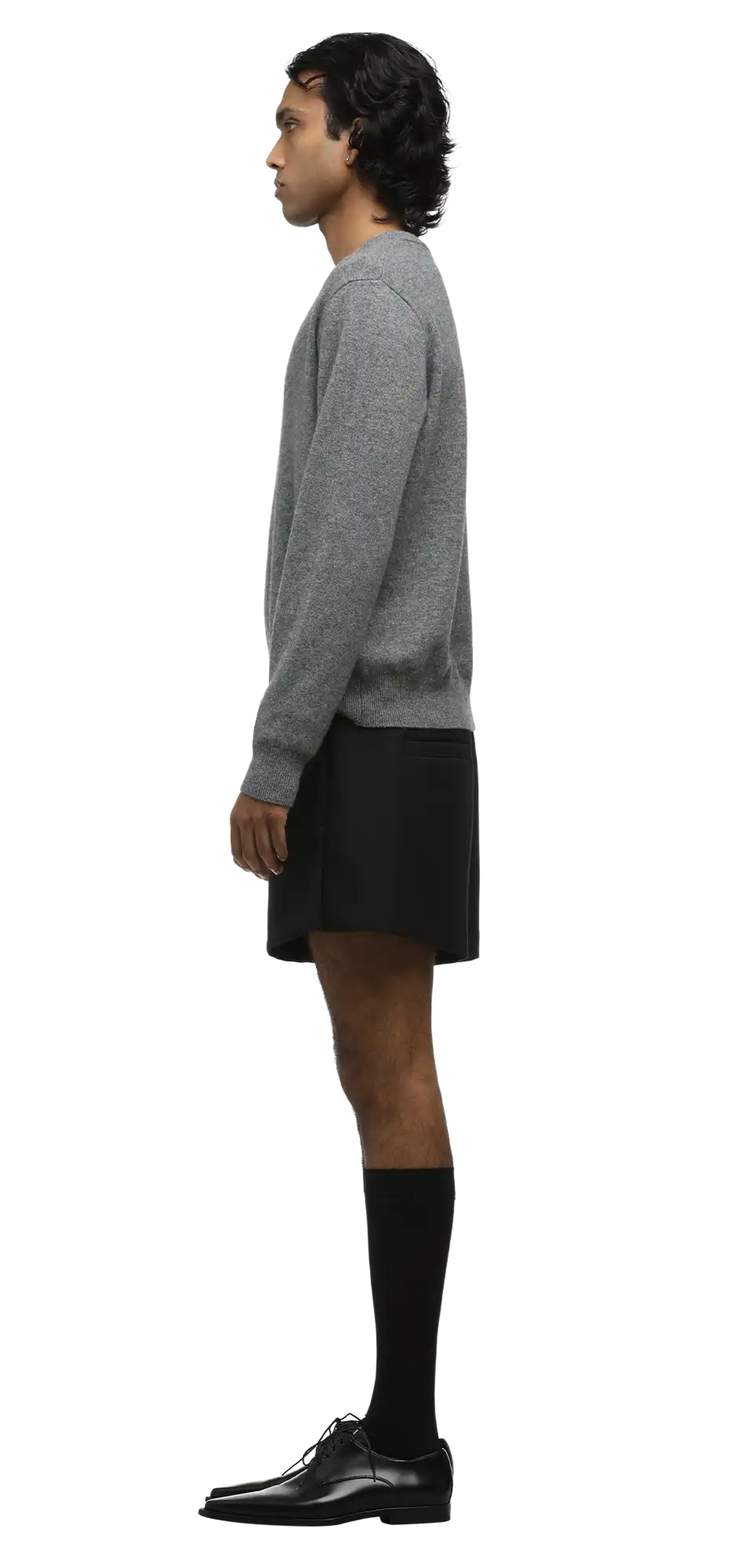 baby-shorts-black character left view