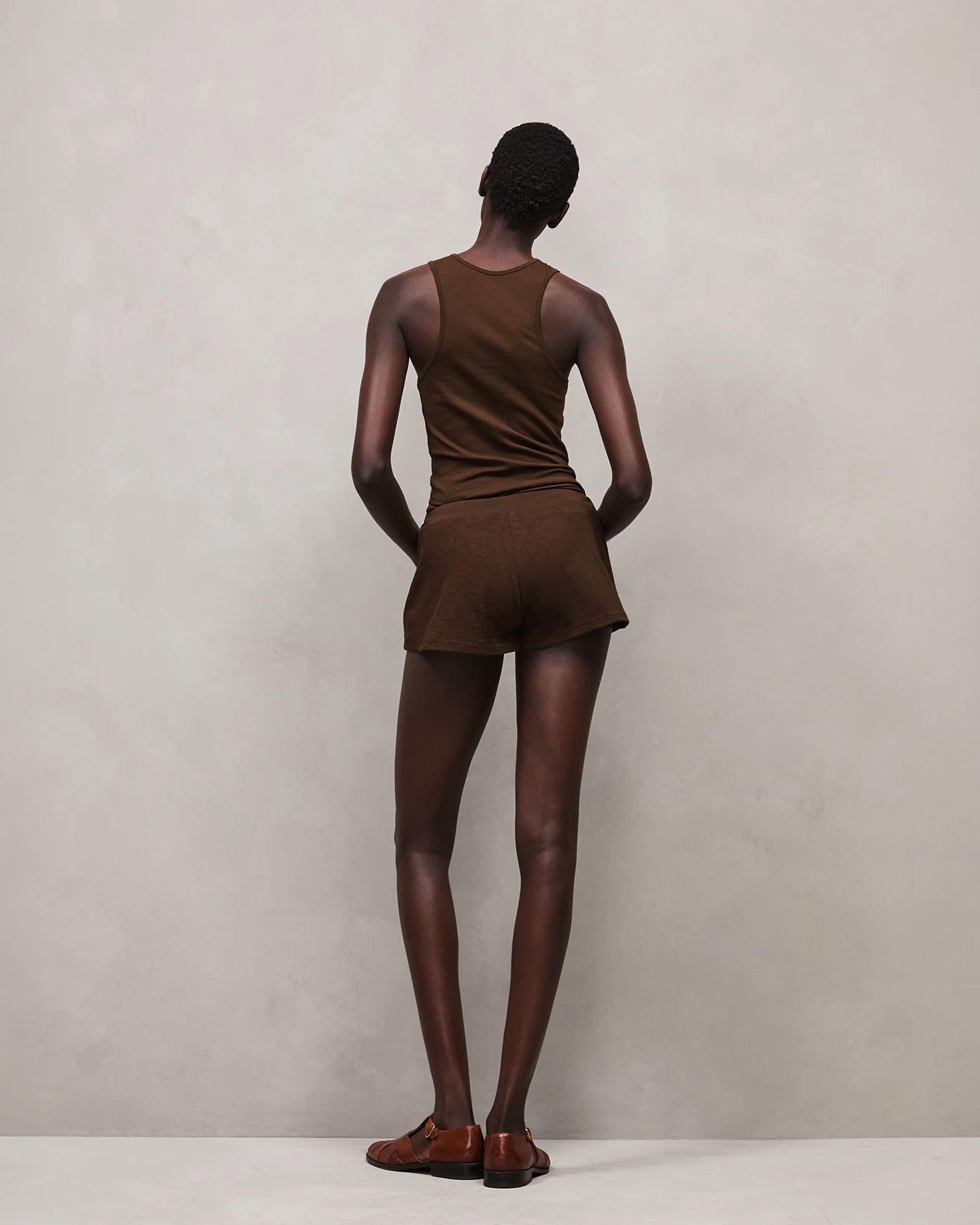 Lightweight Micro Shorts Brunette - Image 2