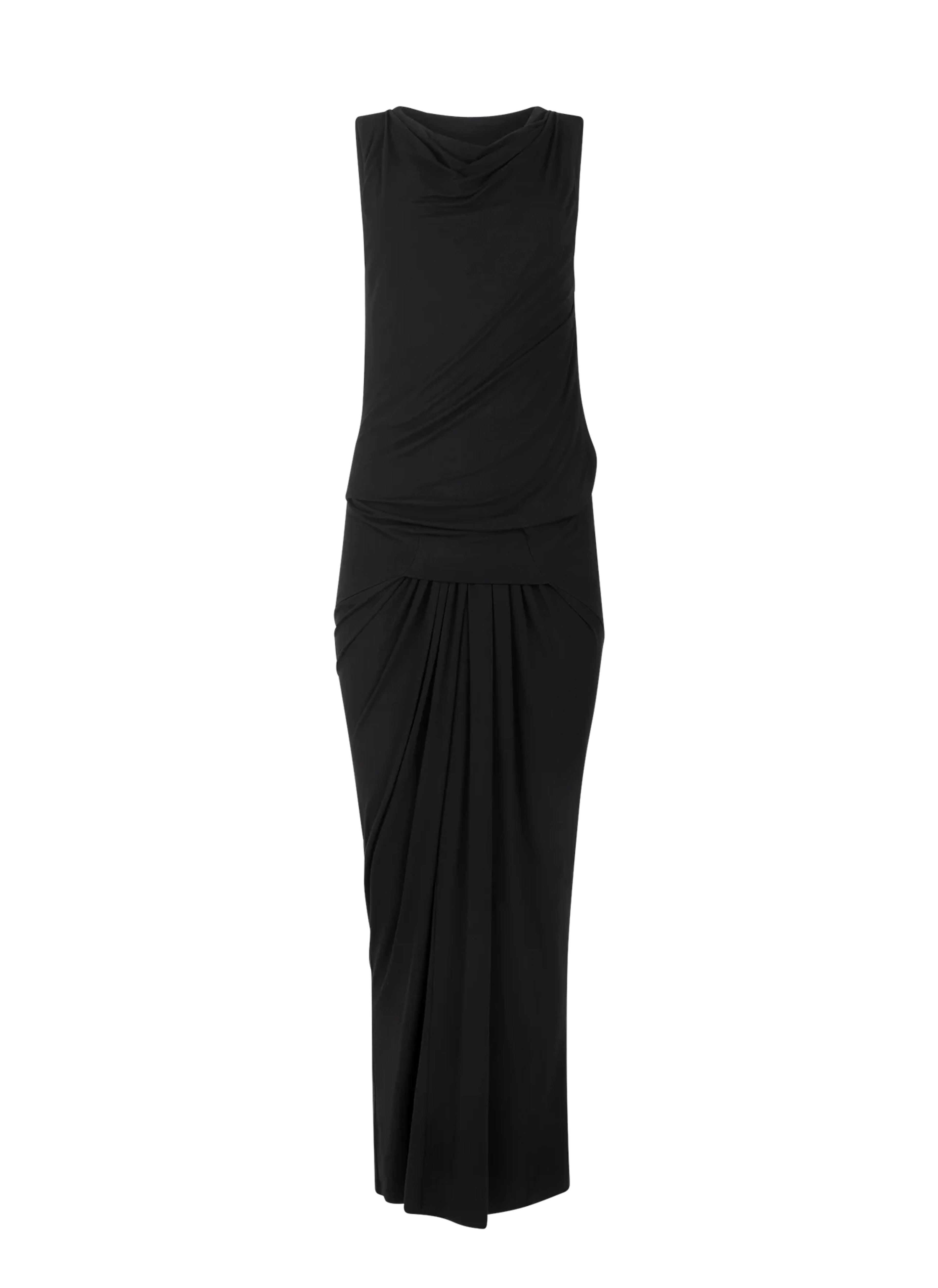 Product drape-dress-black thumbnail