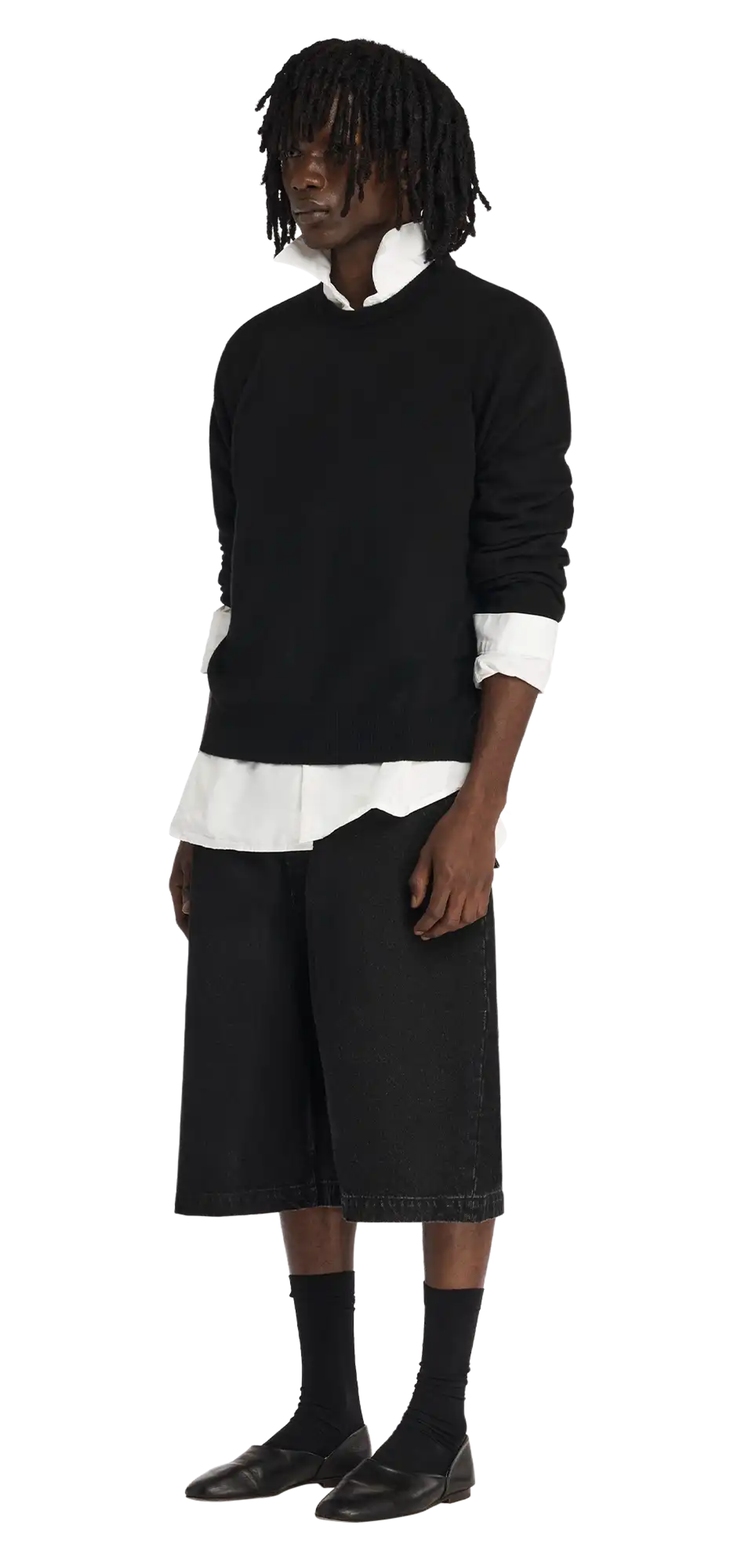 パンツ ENTIRE STUDIOS 24SS D-SHORTS MAGNETITE S spar shorts magnetite - entire studios