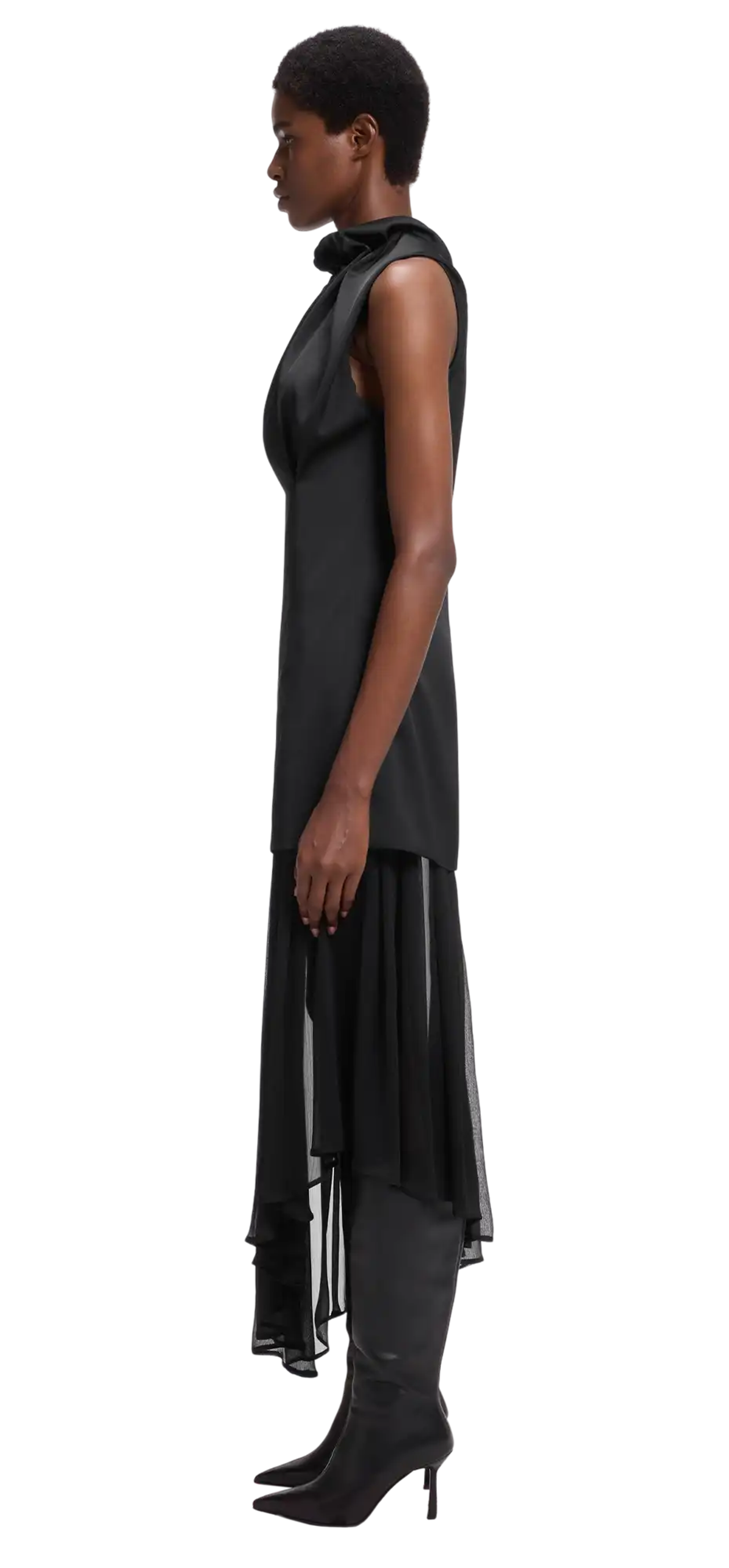 hugo-x-entire-studios-satin-and-chiffon-dress character left view