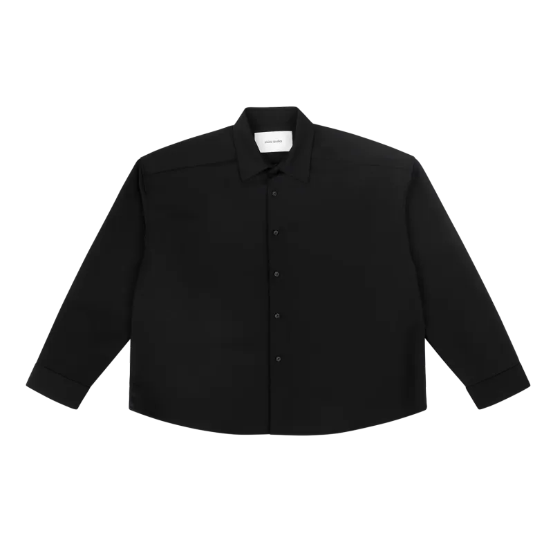 miller-shirt-black-wool garment view