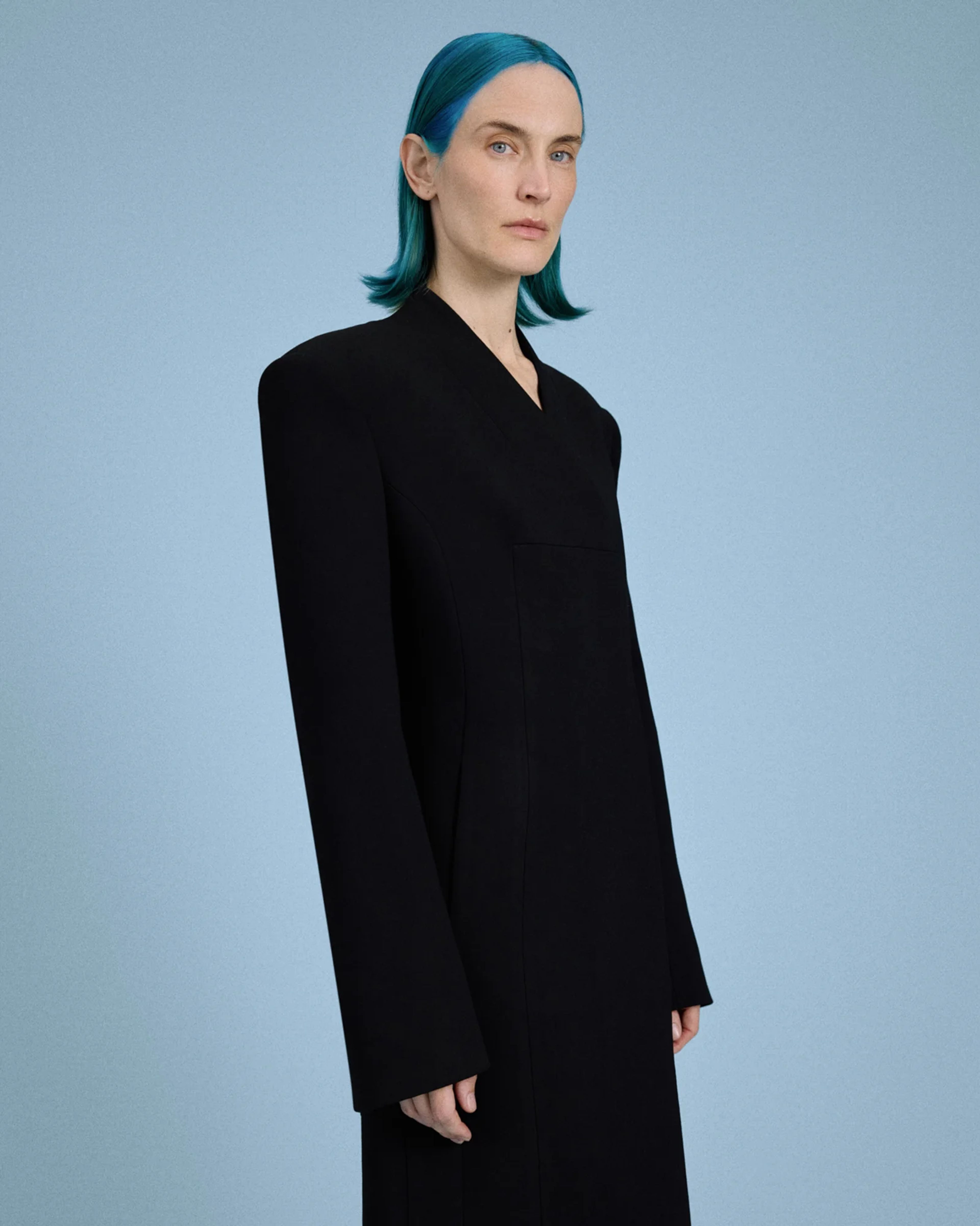 Hourglass Coat Black - Image 1