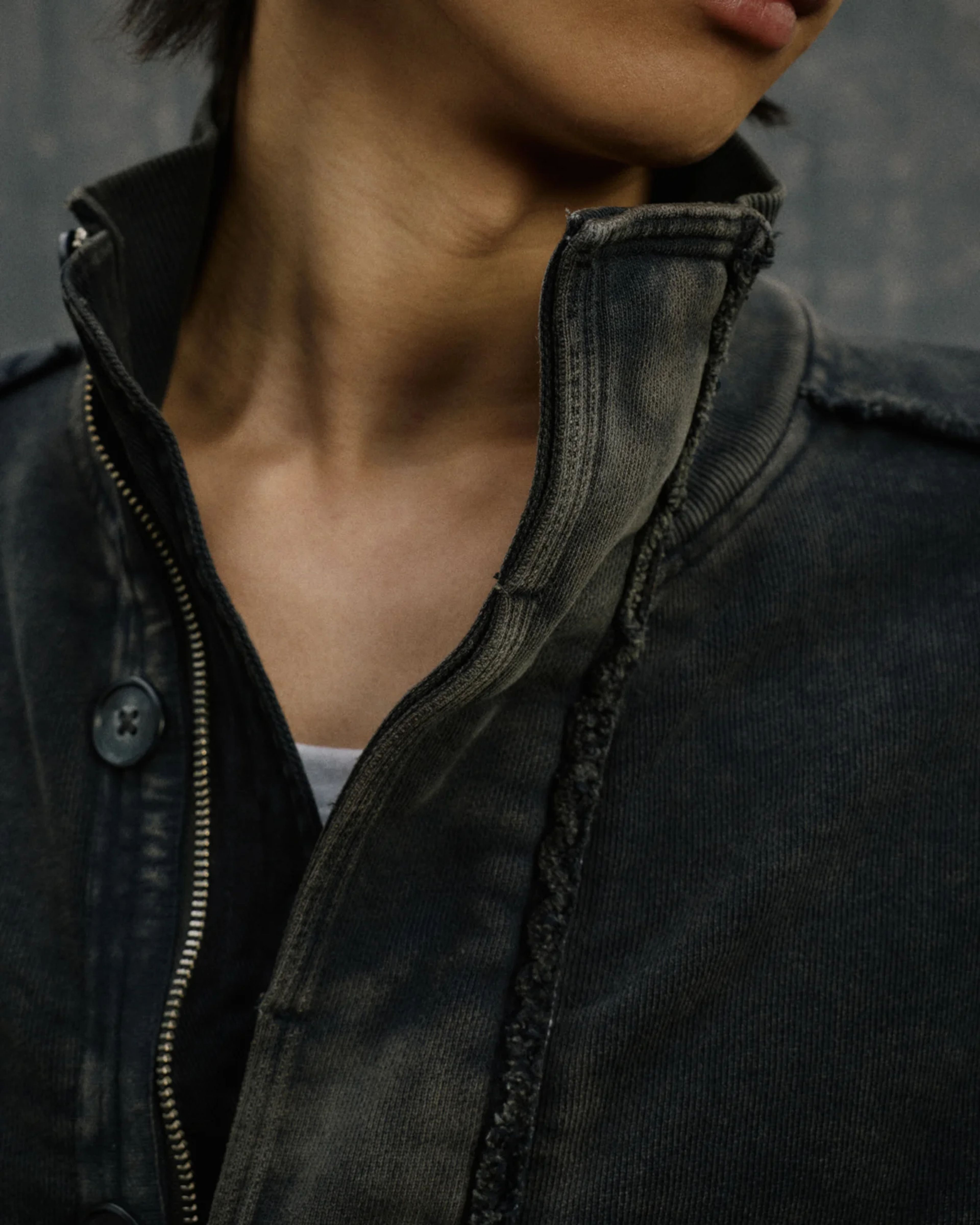 Supply Track Jacket Washed Black - Image 3