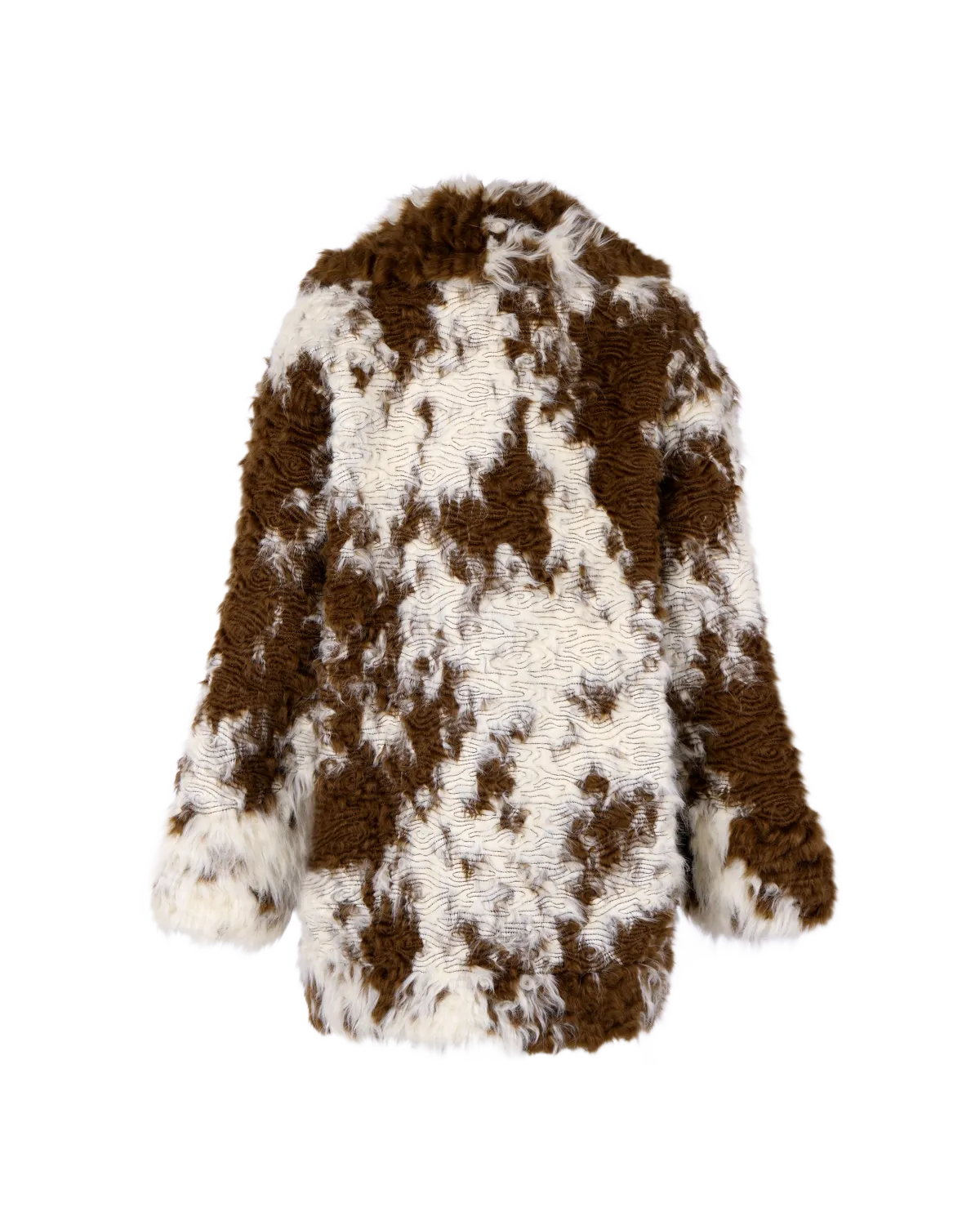 Heft Fur Coat Flecked - Image 4