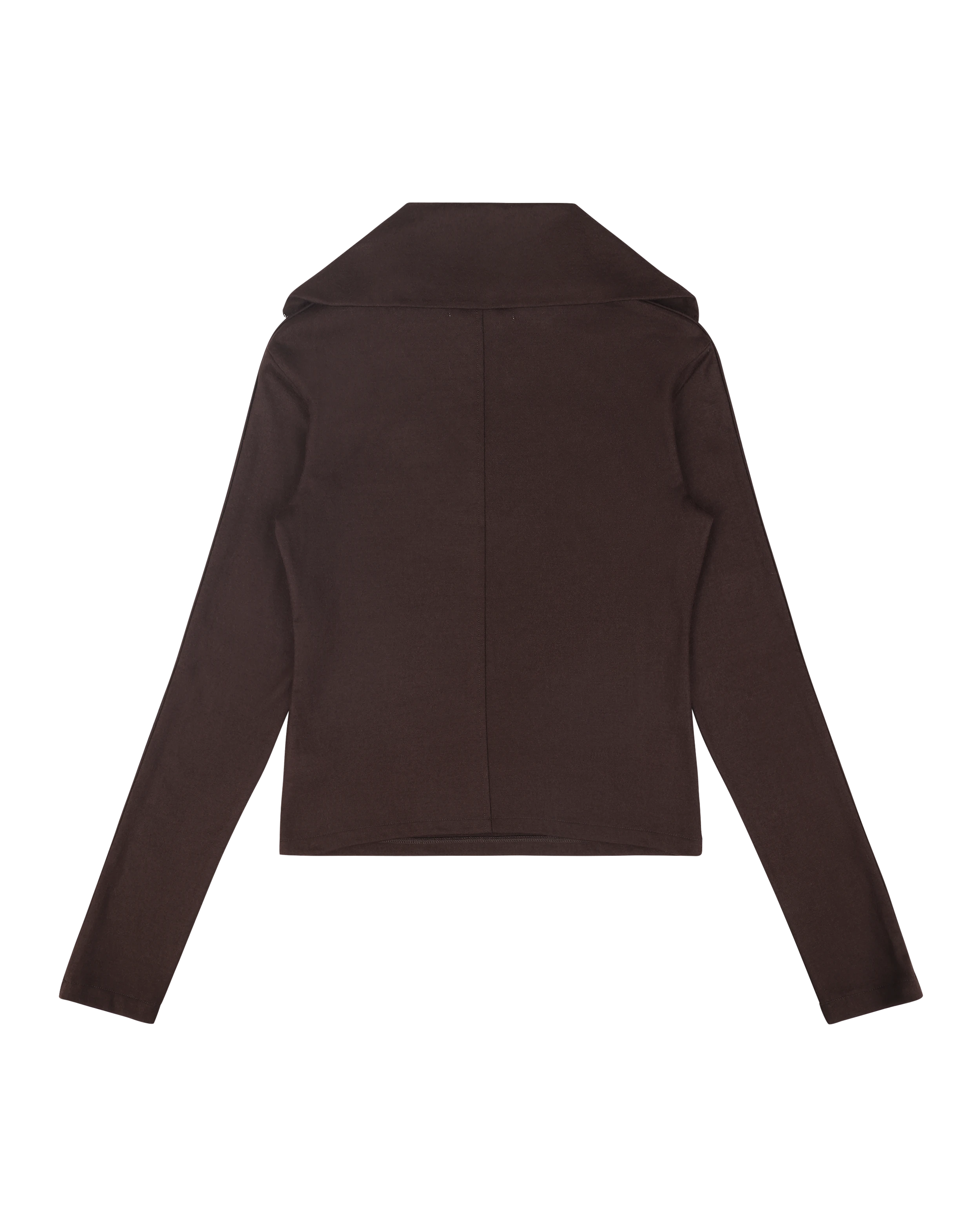 Apex Wool Top Brown - Image 3