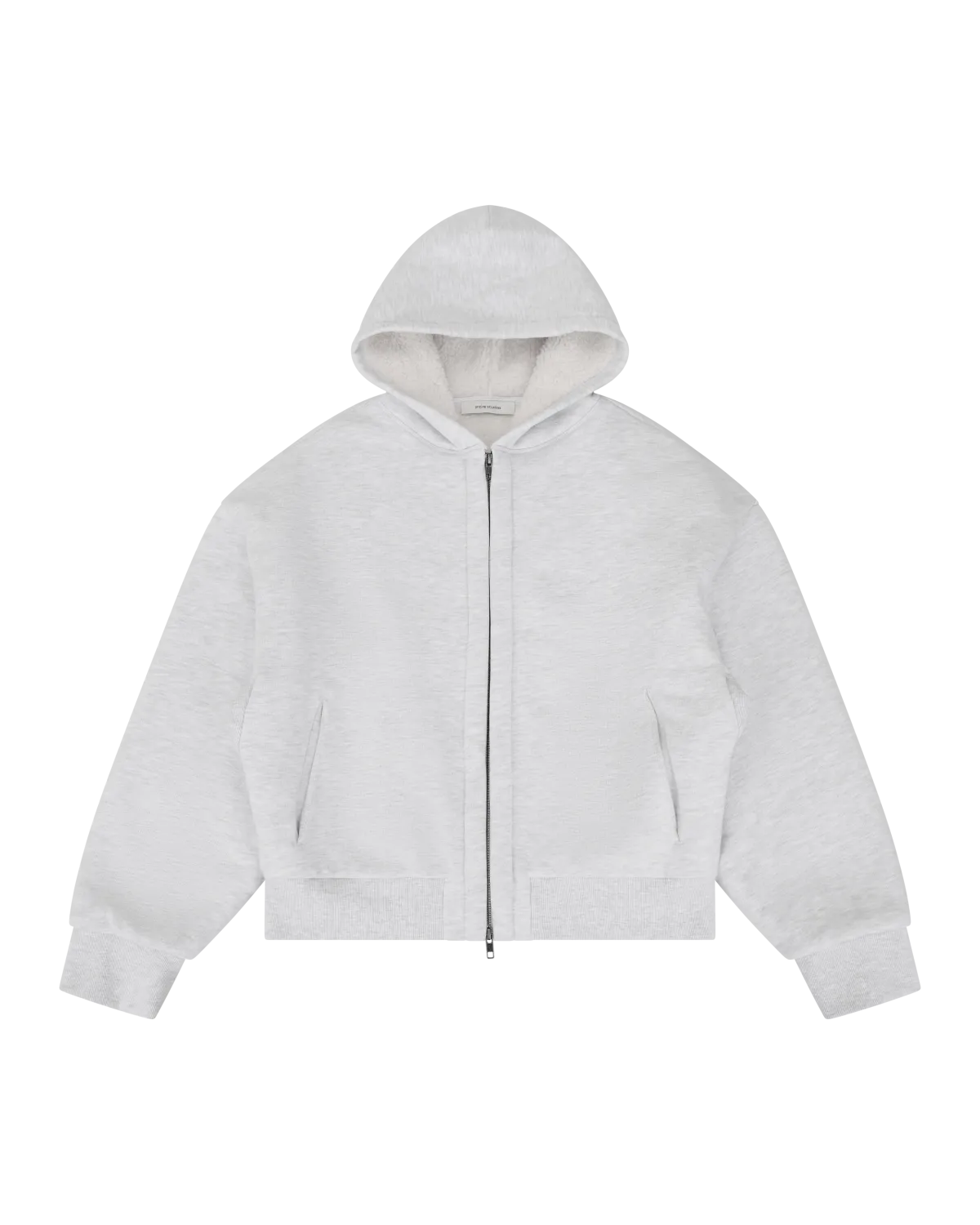 Sherpa Hood Heather Grey - Image 4