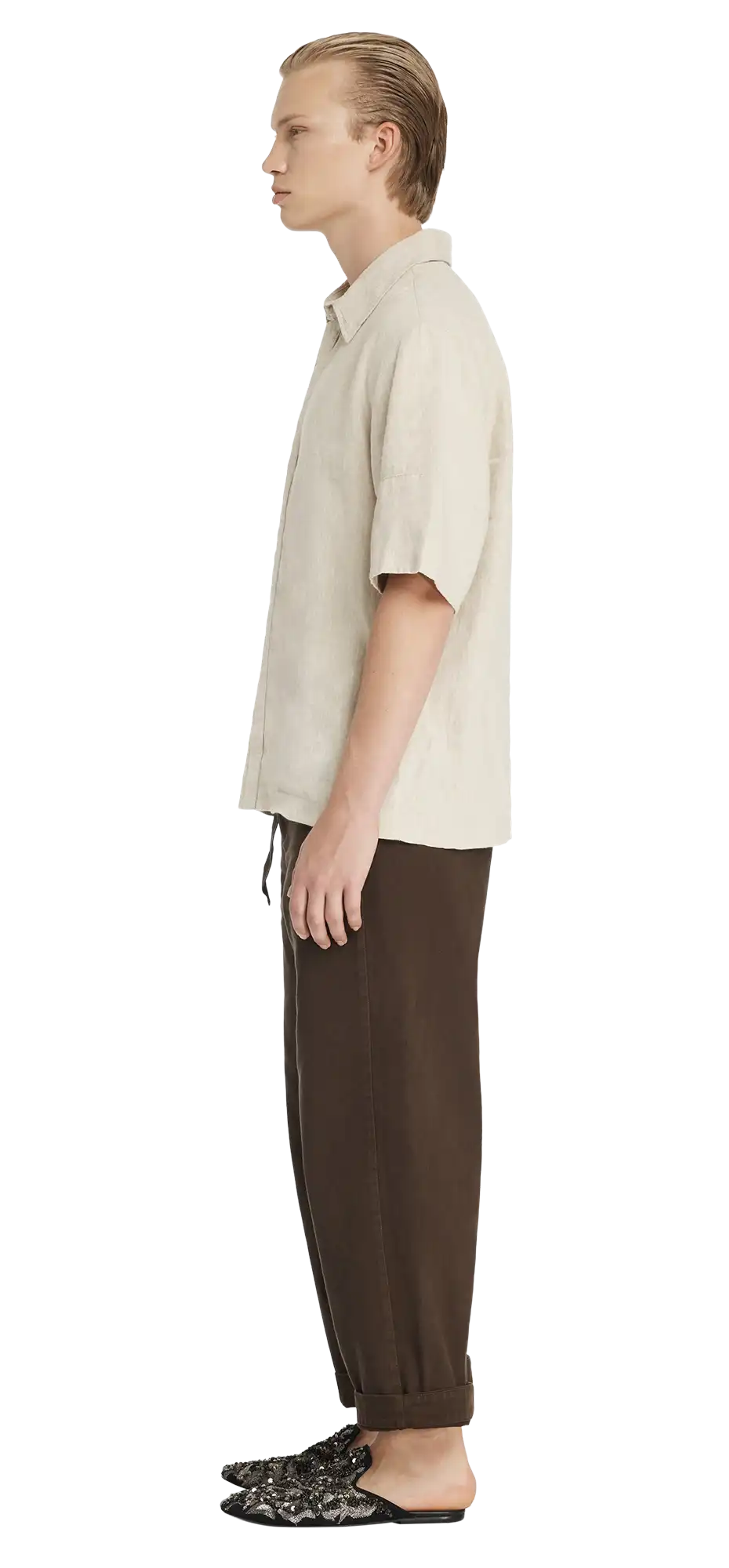 ojai-shirt-dune character left view