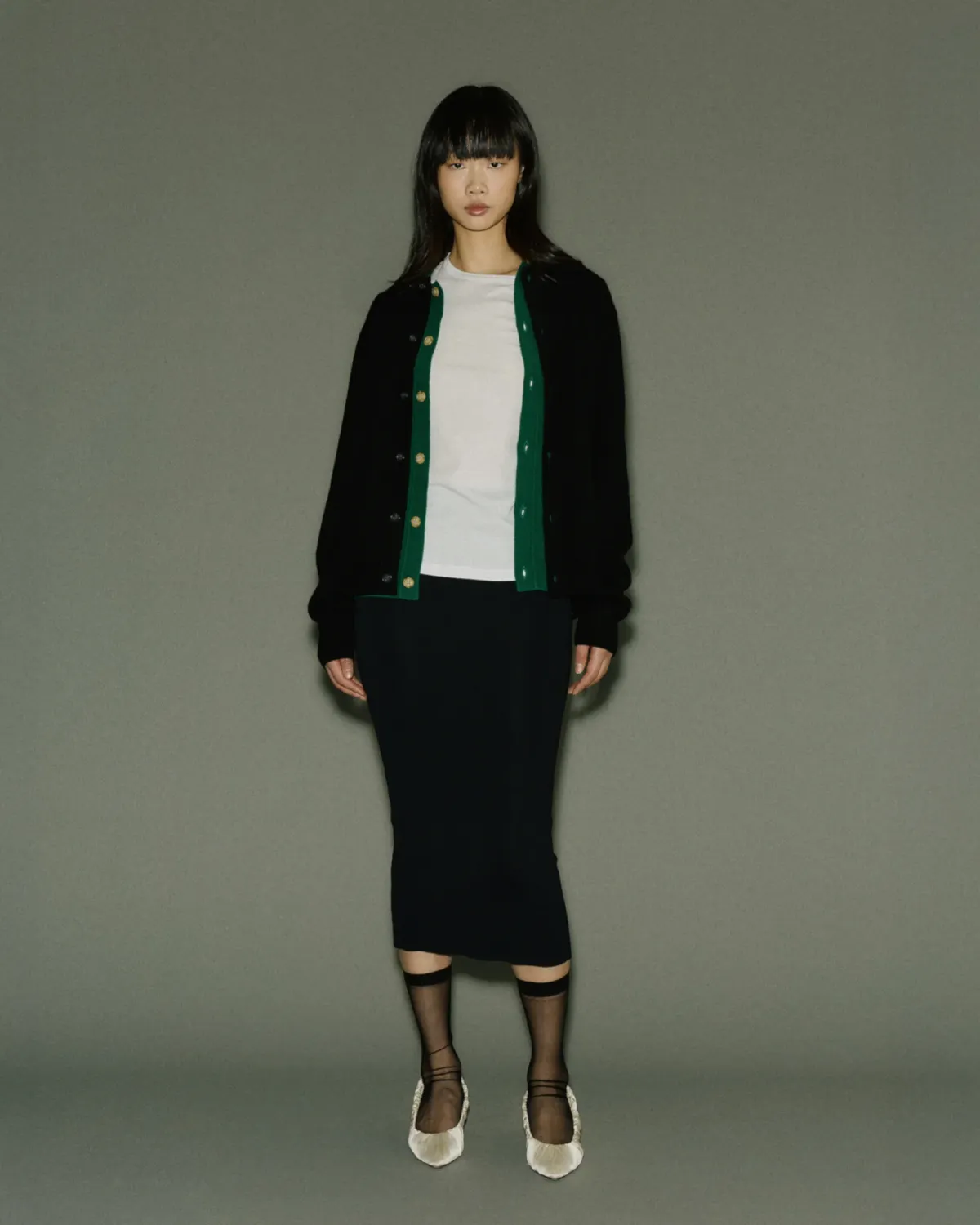 Ledge Cashmere Sweater Black - Image 5